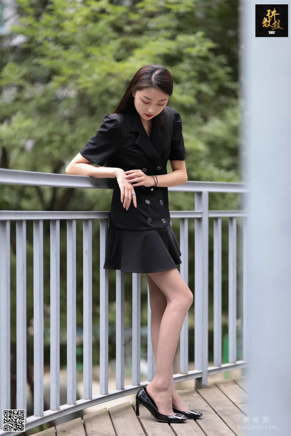 [丝慕] 特写集TX001 诗晴 《灰丝特写》4