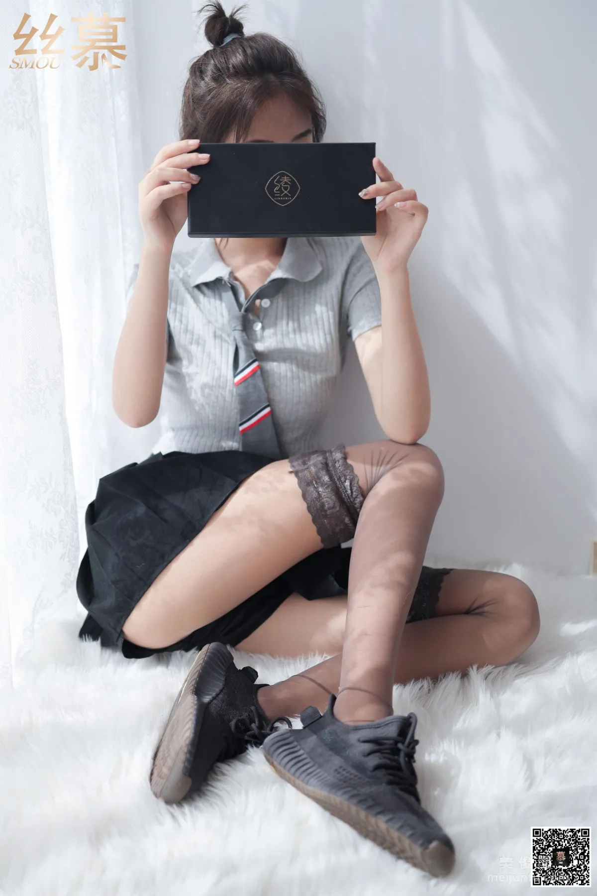 [絲慕] 特寫集TX041 米朵 《纏在腿上的雙絲誘惑》 12