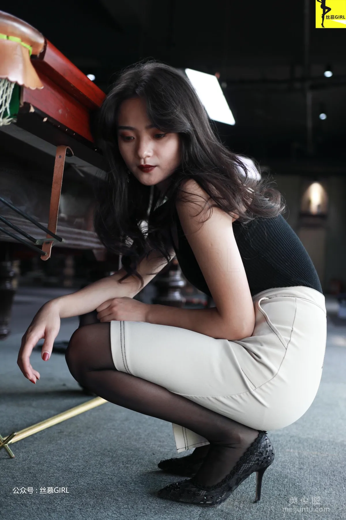 [絲慕] 第023期 Miya 《台球與黑絲》 22