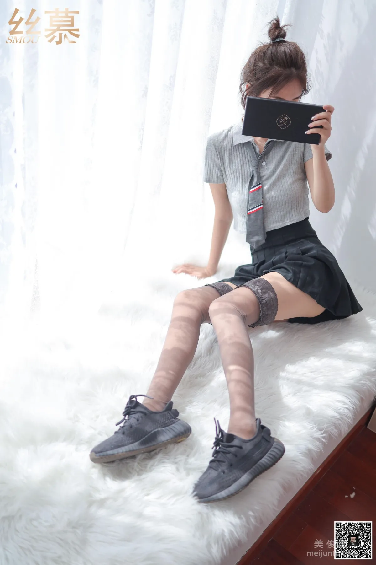 [絲慕] 特寫集TX041 米朵 《纏在腿上的雙絲誘惑》 8