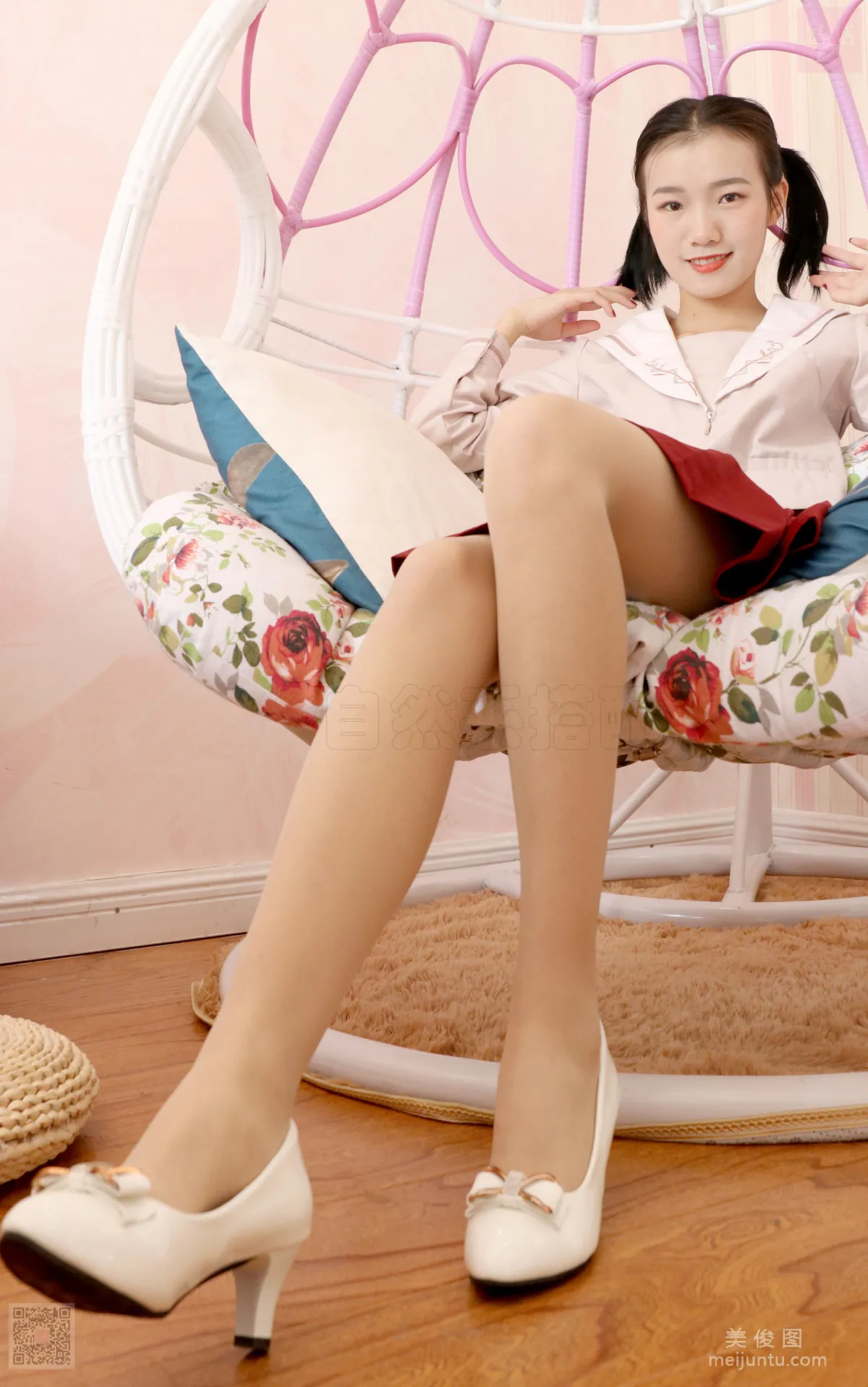 [思話SiHua] SH038 瑤瑤 - 薄絲襪的JK少女 40