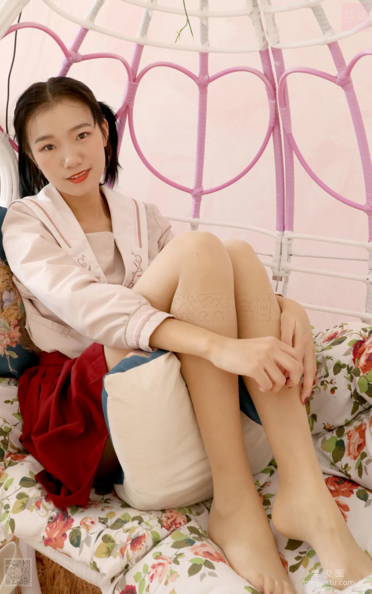 [思話SiHua] SH038 瑤瑤 - 薄絲襪的JK少女 66