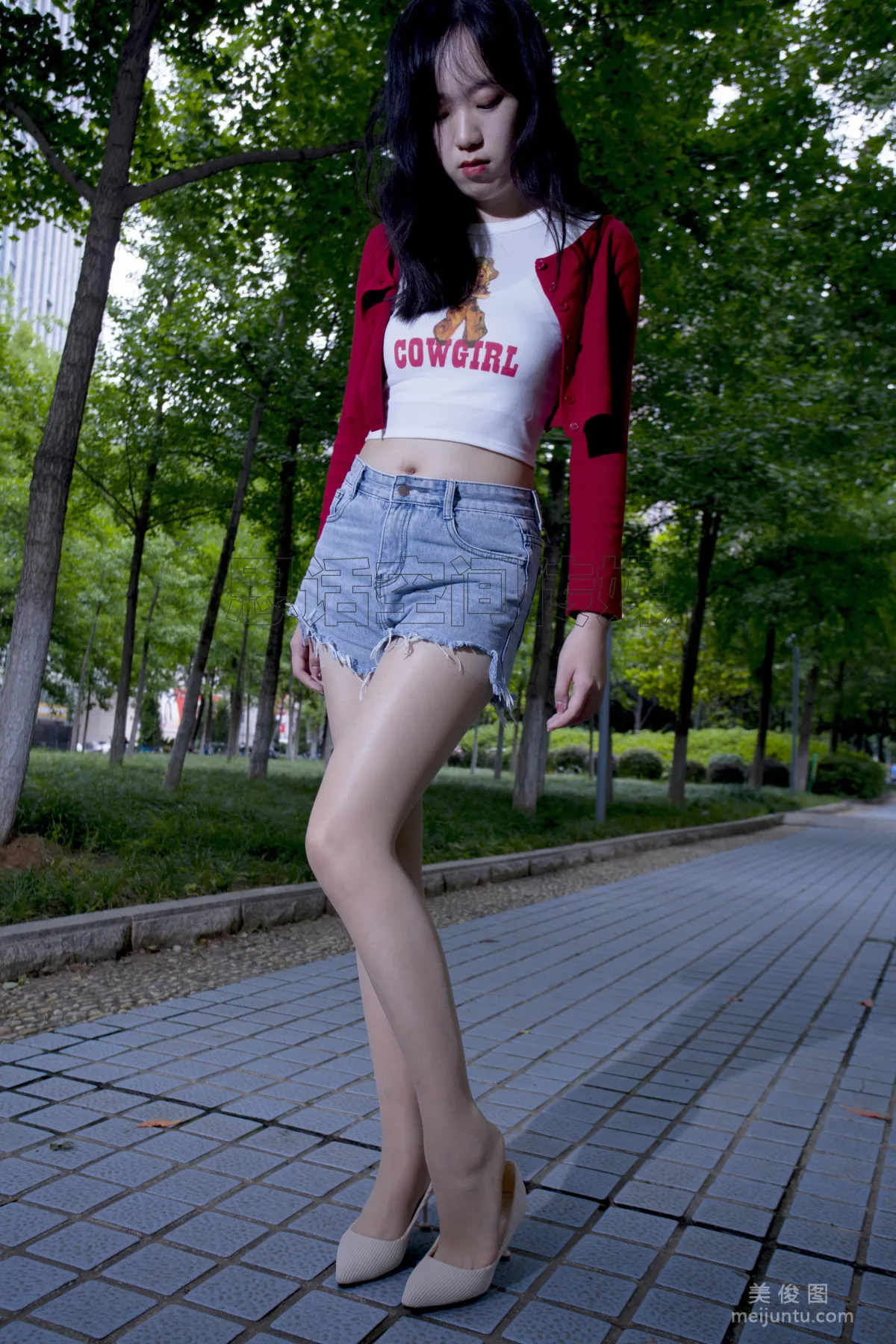 [思話SiHua] SH129 子琦 - 公園長腿活力少女 4