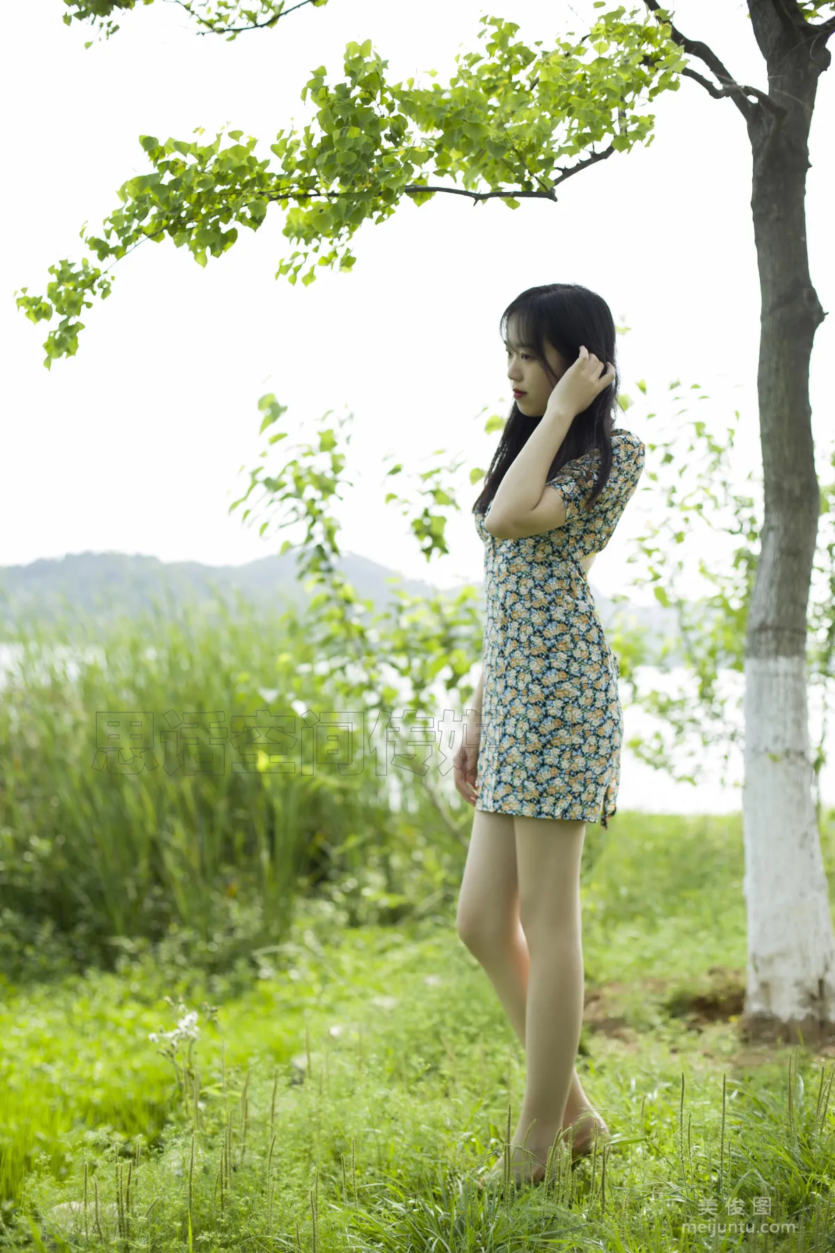 [思话SiHua] SH121 子琦 - 绿林碎花31