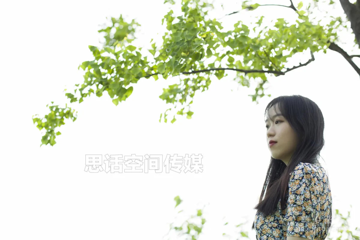 [思话SiHua] SH121 子琦 - 绿林碎花30