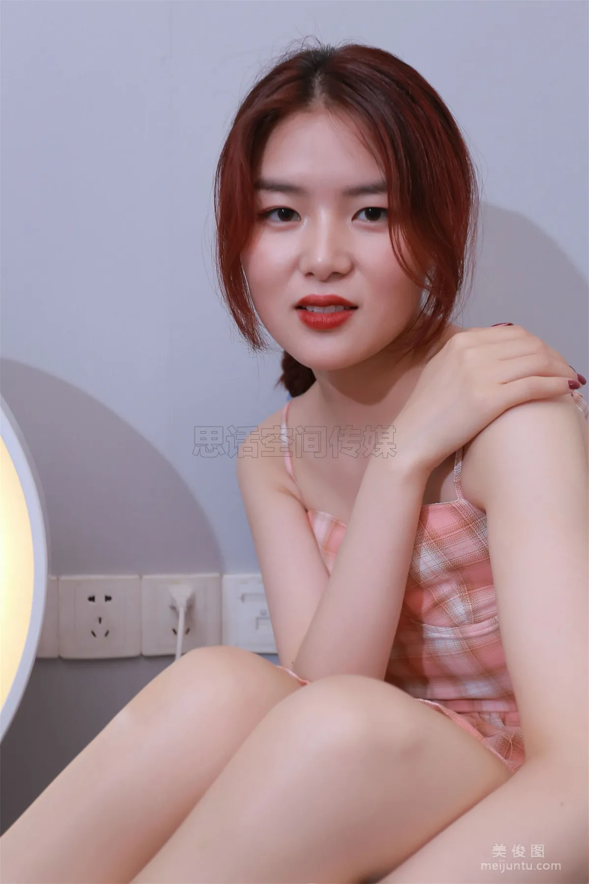 [思話SiHua] SH158 筱蝶 - 桌上的肉絲女孩 38