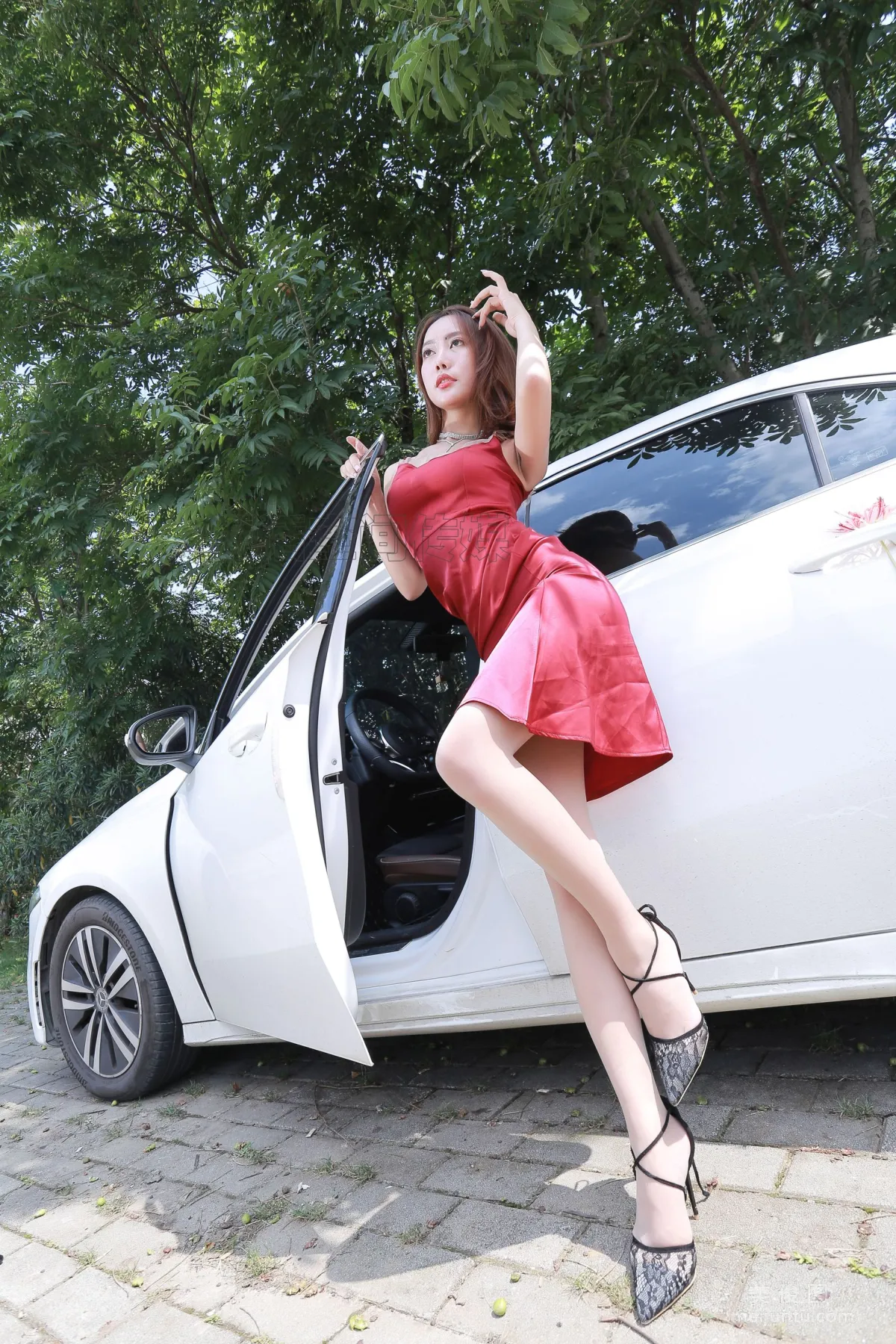 [思話SiHua] SH188 蘇小柔 - 長腿車模速度與激情 44