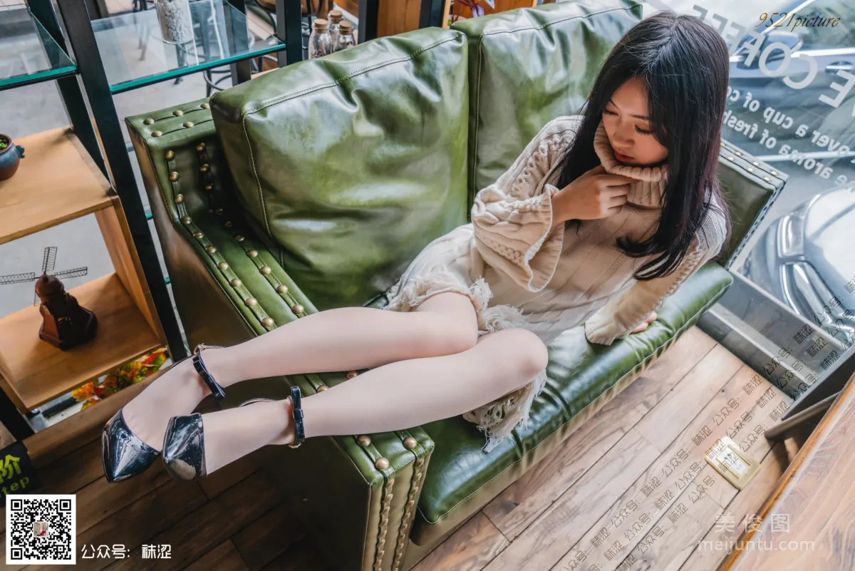 [襪澀] VOL.023 莎莎 - 溫柔毛衣與膚色絲襪 39