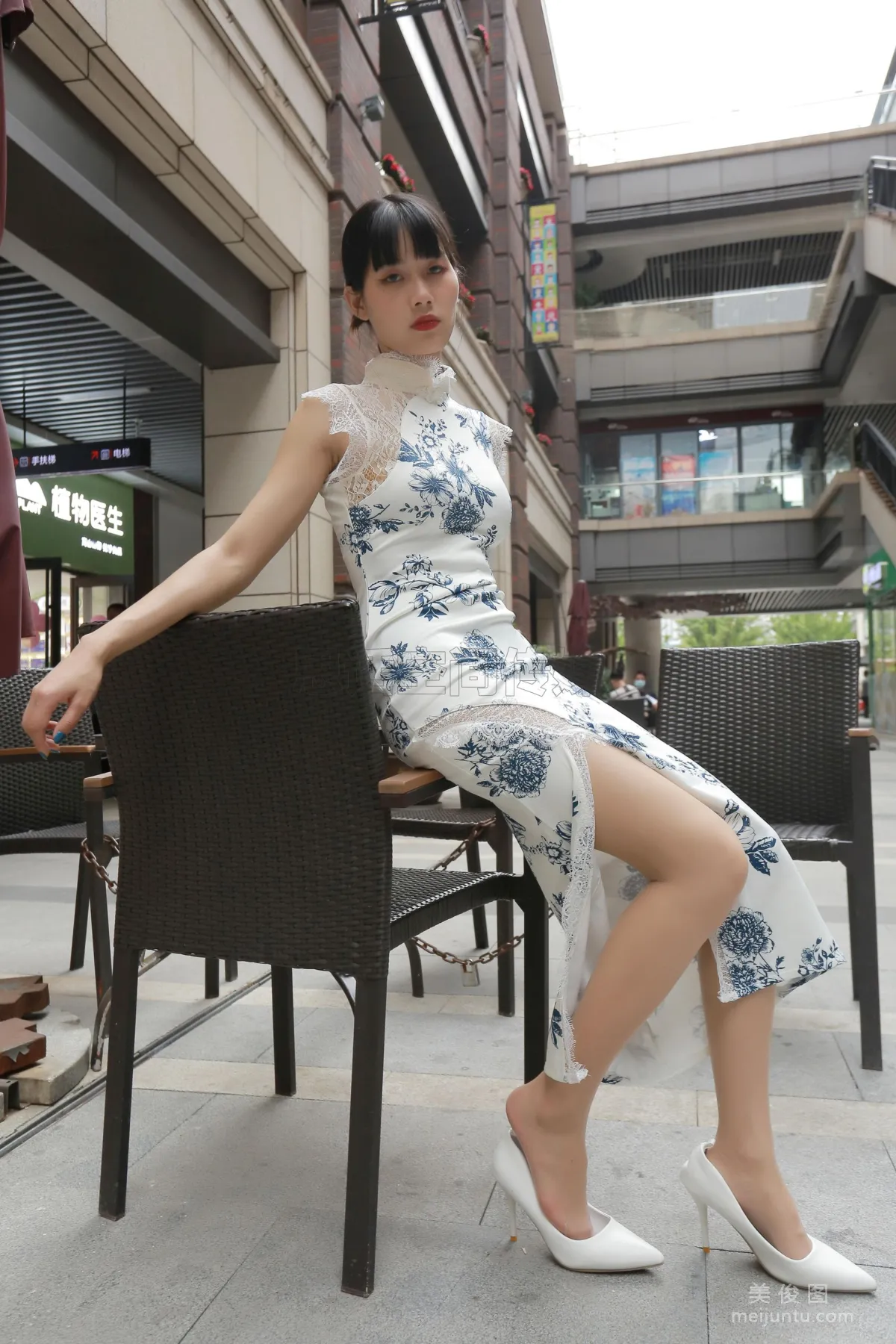 [思话SiHua] SH187 诗诗 - 穿肉丝的旗袍女神37