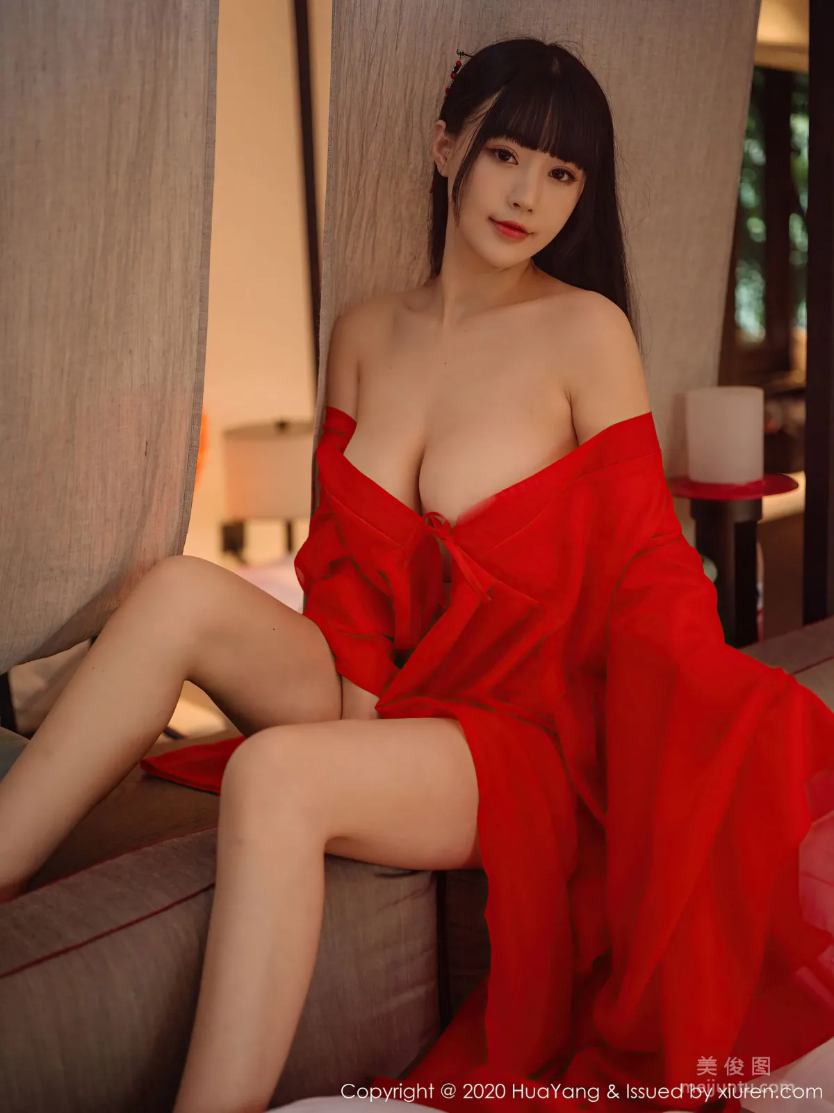 [花漾HuaYang] Vol.310 朱可兒Flower - 穿越到宋朝主題系列 35