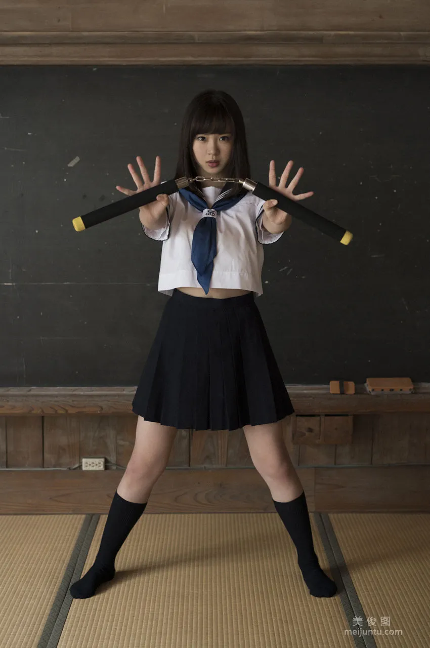 [WPB-net] Extra No.591 籠谷さくら - National nunchaku girl 国民的ヌンチャク女子63