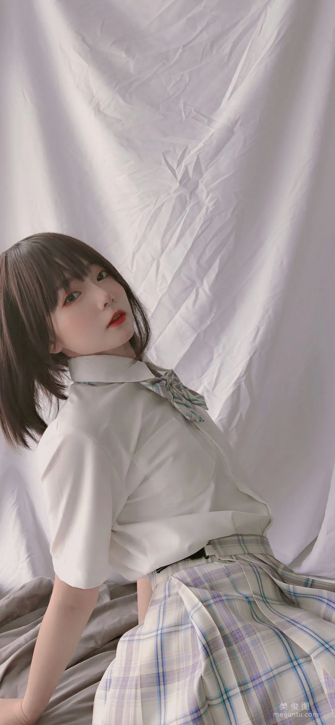 [Cosplay] 萌妹是青水 - 學妹jk 31