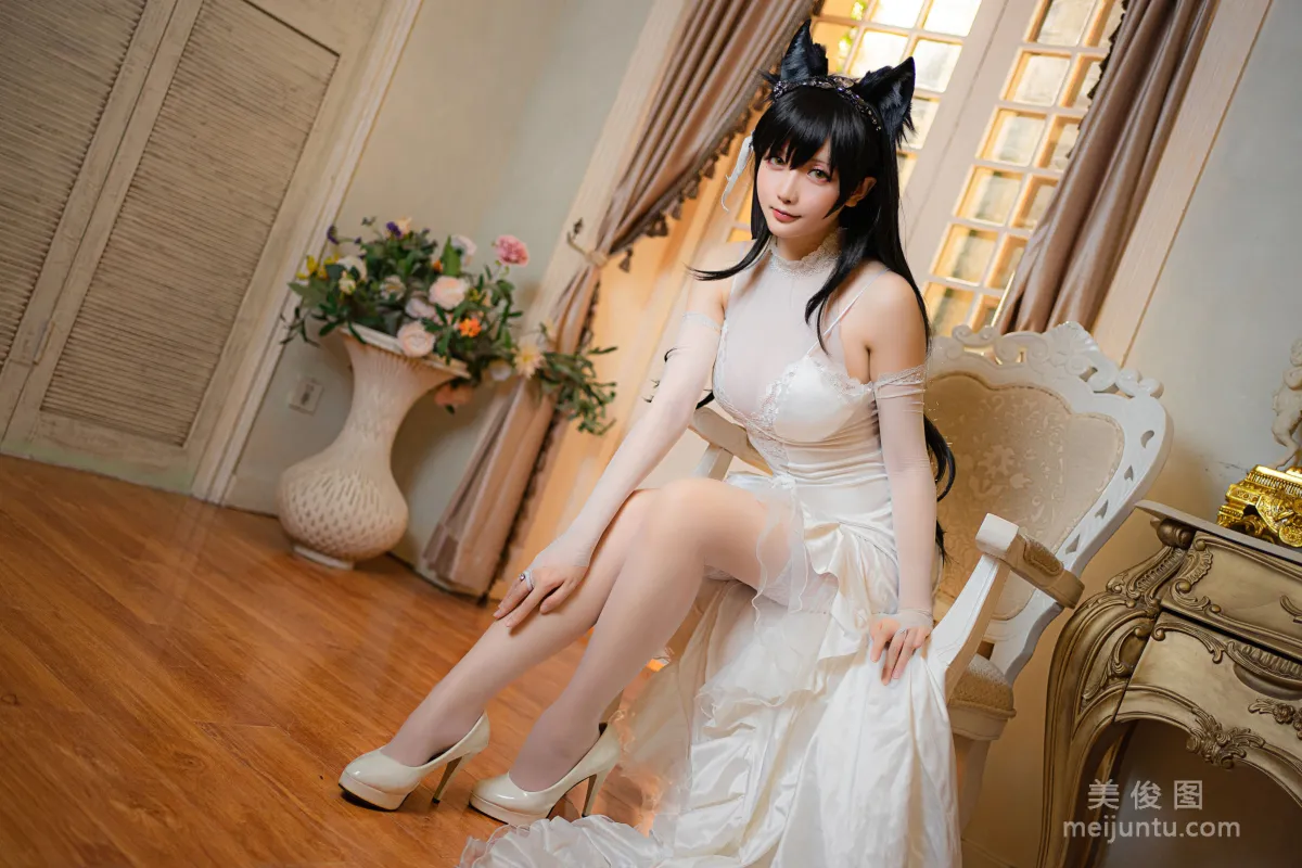 [Cosplay] 星之遲遲 - 愛宕婚紗 寫真套圖 7