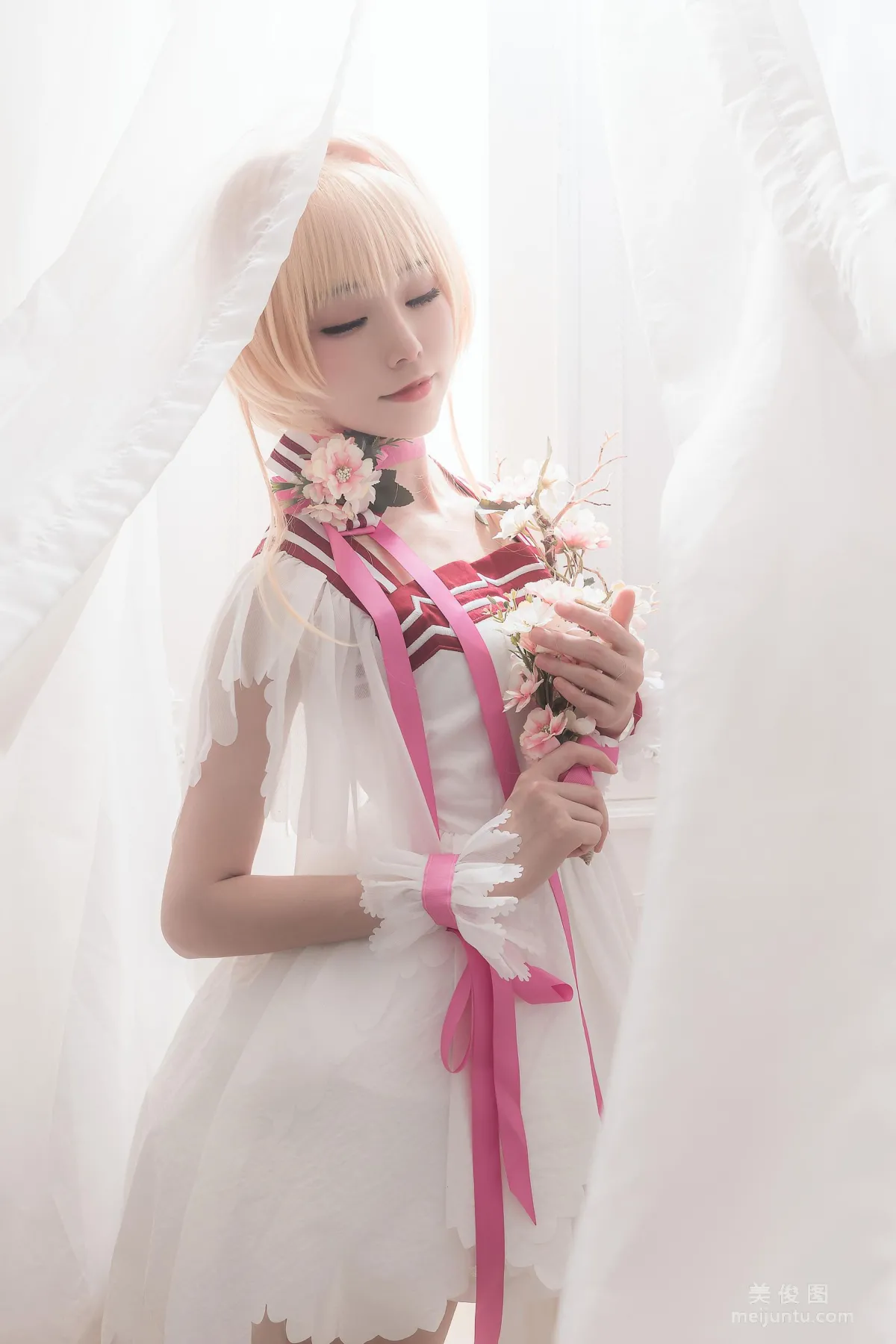 [Cosplay] 动漫博主Kitaro_绮太郎 - 小樱 写真套图1