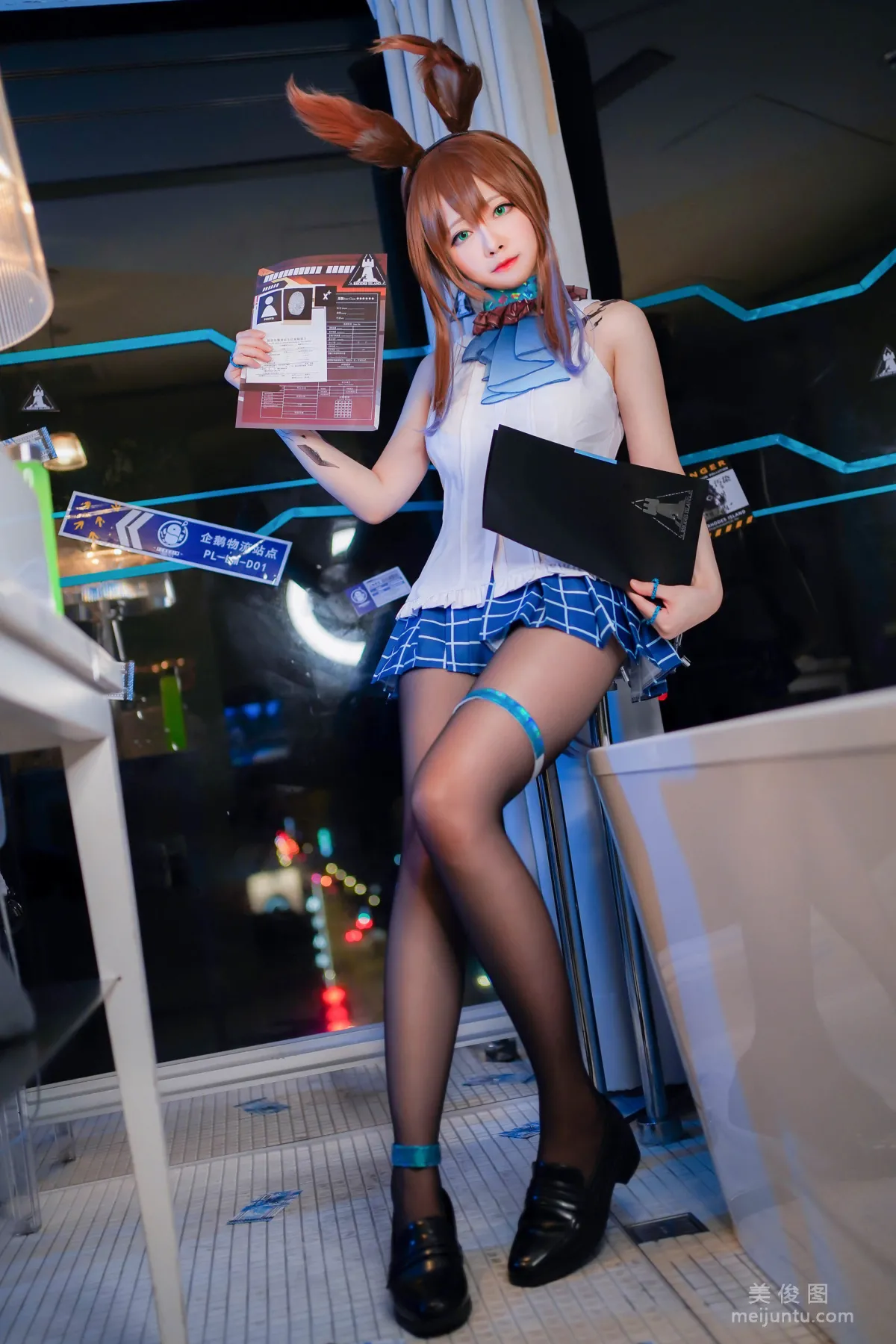 [Cosplay] COS妹子Arty亞緹 - 黑絲兔女郎 11