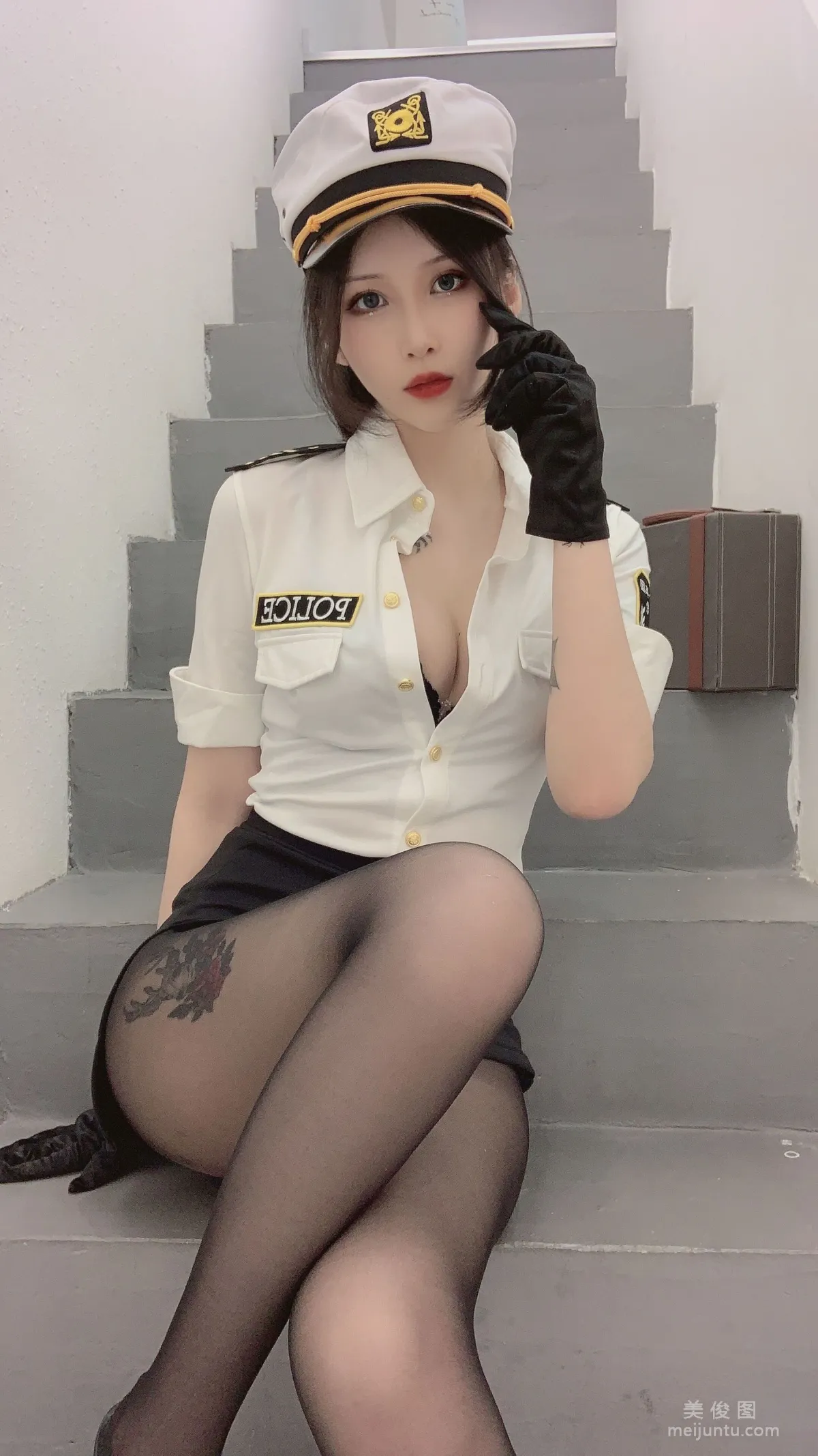 [Cosplay] vams子 - 女警 寫真套圖 3