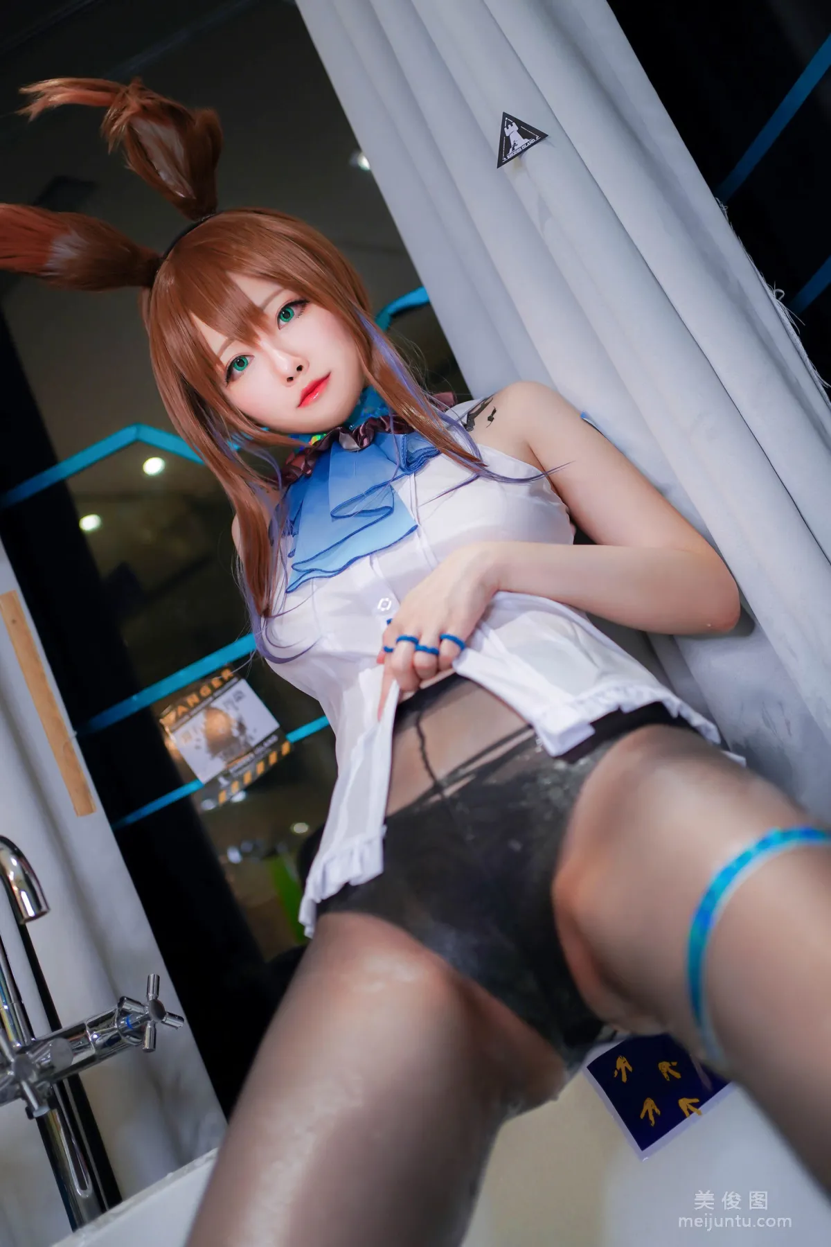 [Cosplay] COS妹子Arty亞緹 - 黑絲兔女郎 14