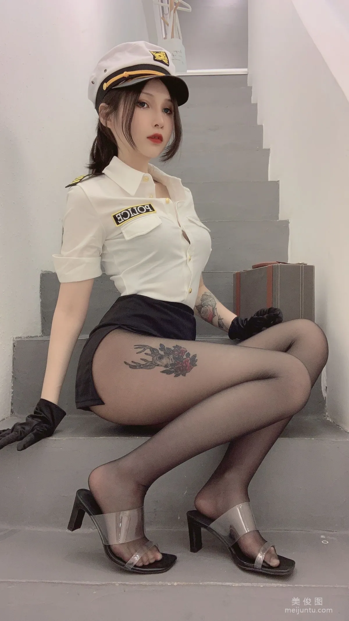 [Cosplay] vams子 - 女警 寫真套圖 37
