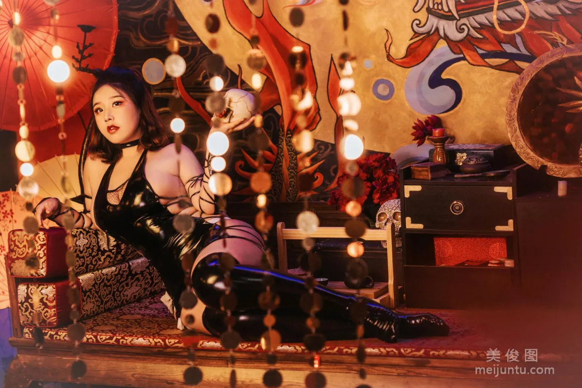 [Cosplay] 穆零Mu0 - 黑胶8
