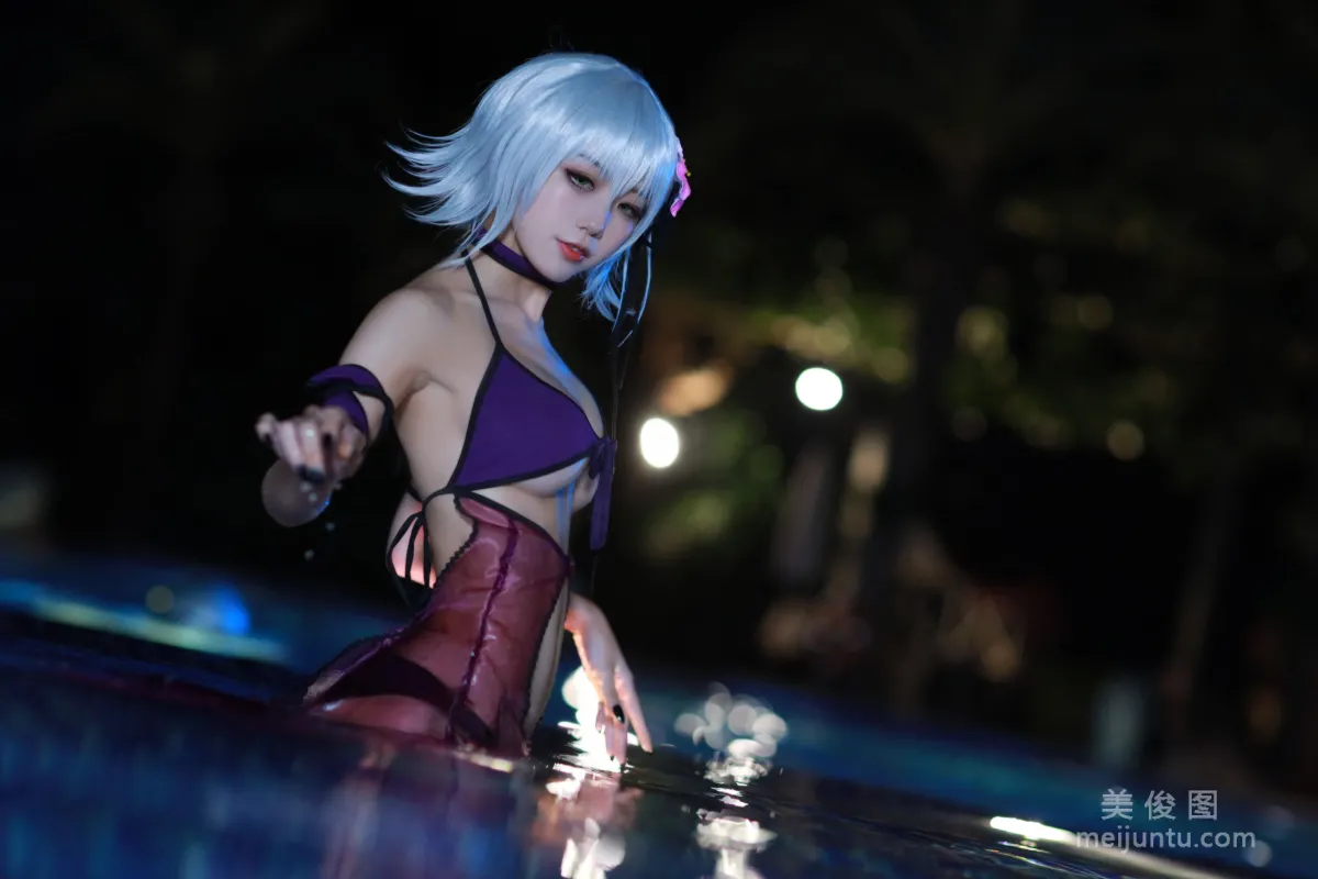 [Cosplay] 動漫博主水淼aqua - 貞德泳裝 寫真套圖 11