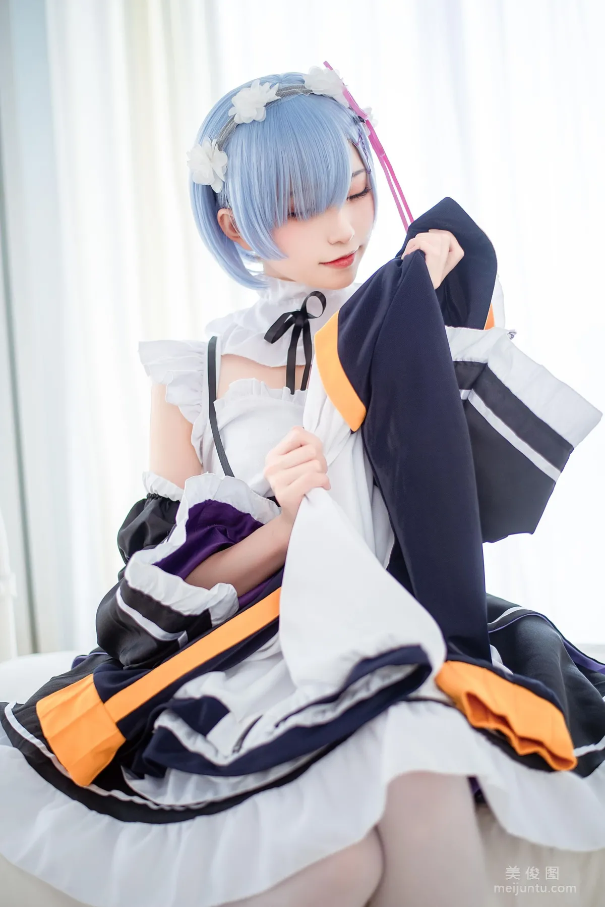 [Cosplay] Kitaro_绮太郎 - 蕾姆運動服 14