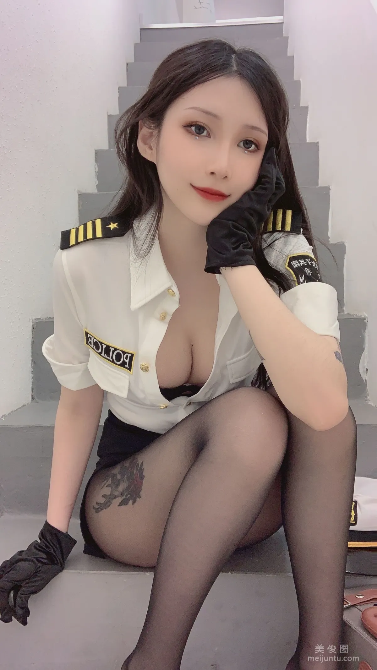 [Cosplay] vams子 - 女警 寫真套圖 6