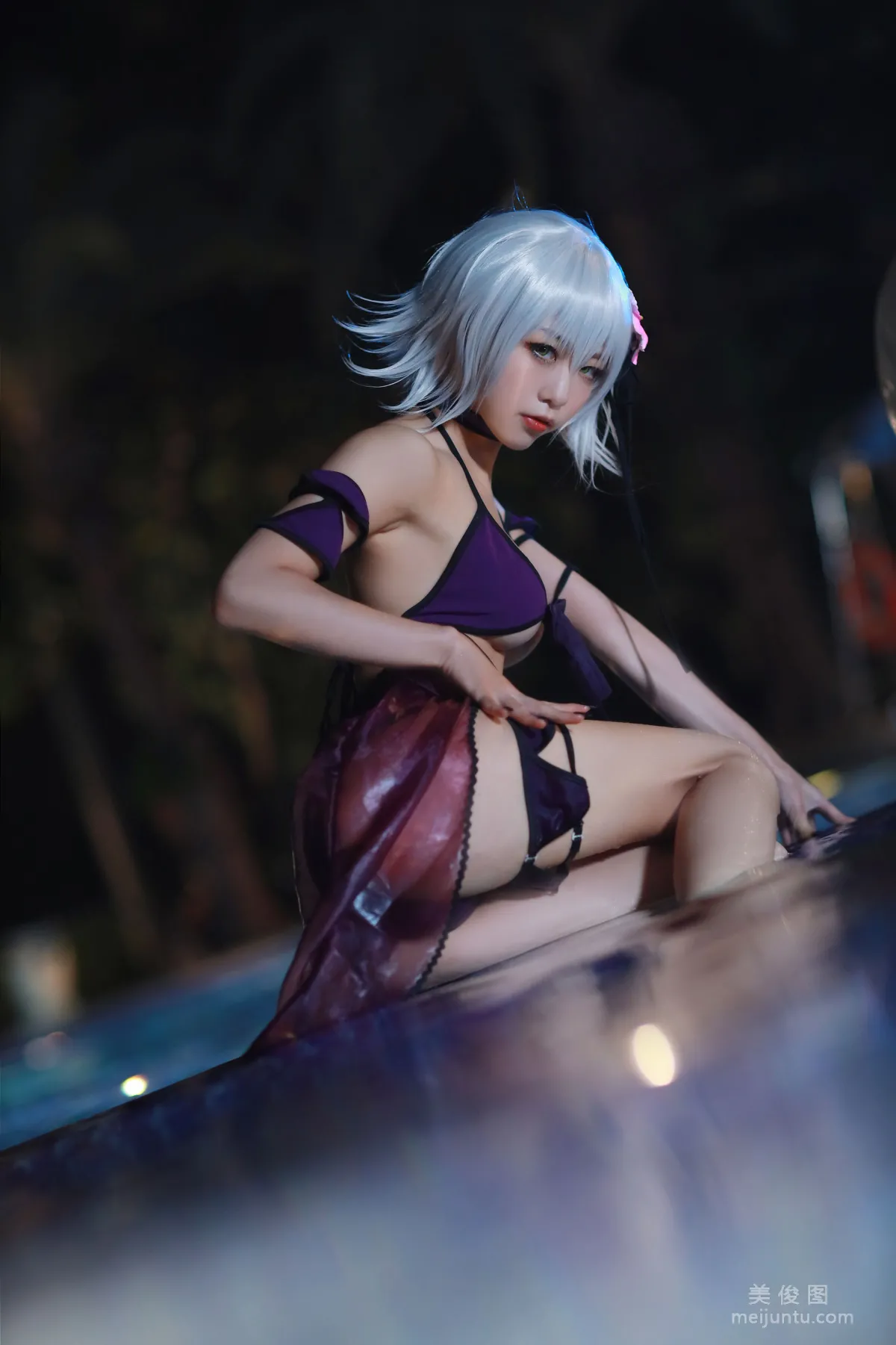 [Cosplay] 動漫博主水淼aqua - 貞德泳裝 寫真套圖 7