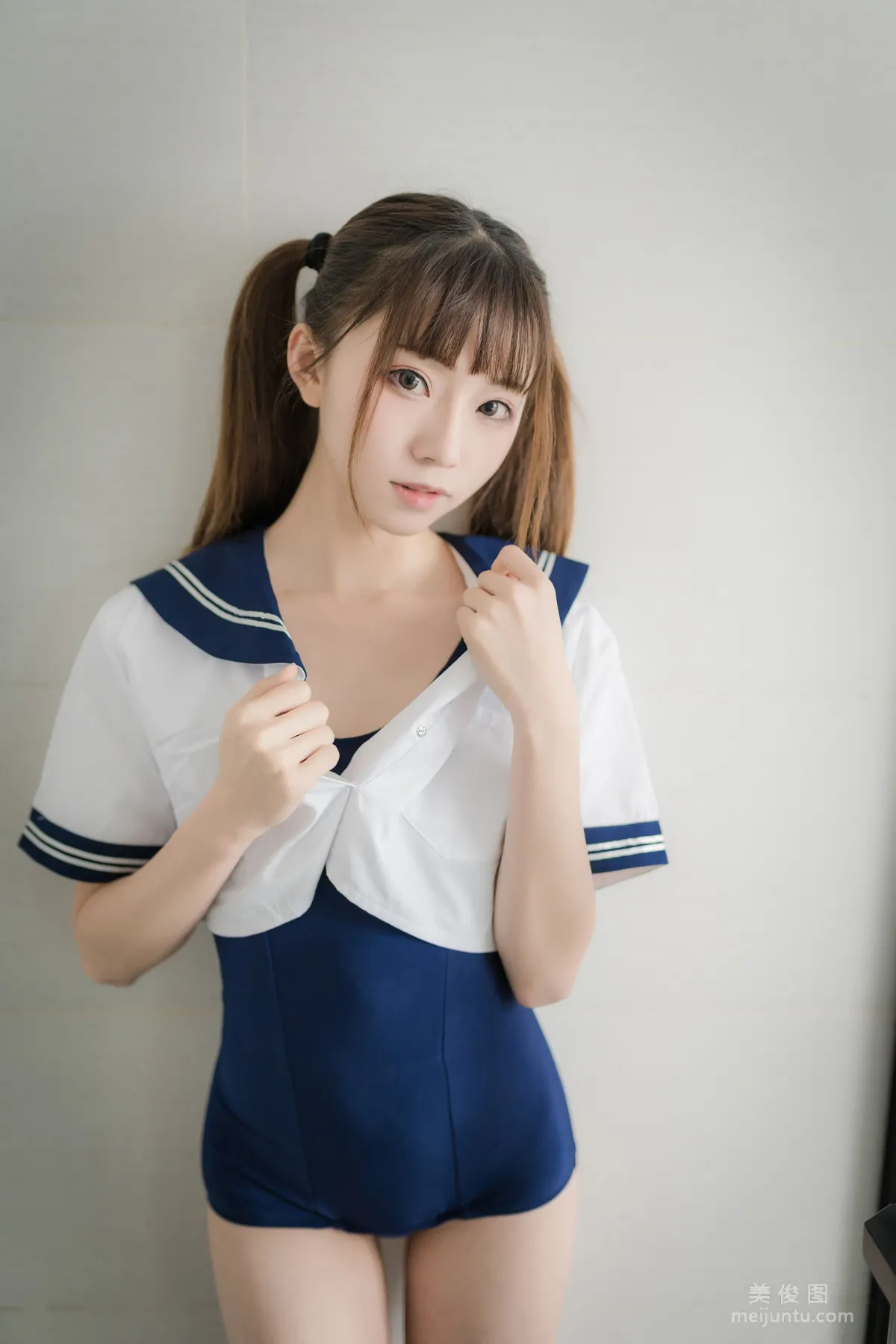 [Cosplay] Kitaro_绮太郎 - 泳裝JK 37