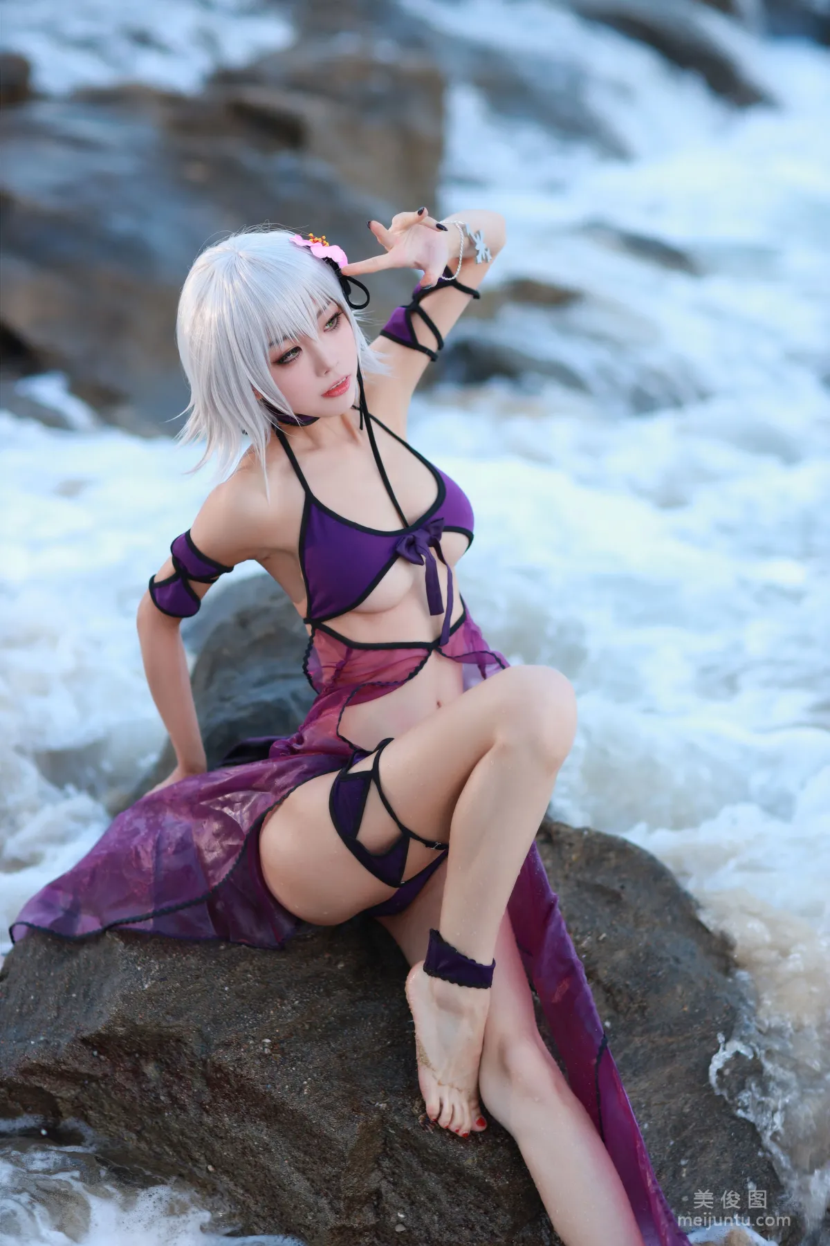 [Cosplay] 動漫博主水淼aqua - 貞德泳裝 寫真套圖 2