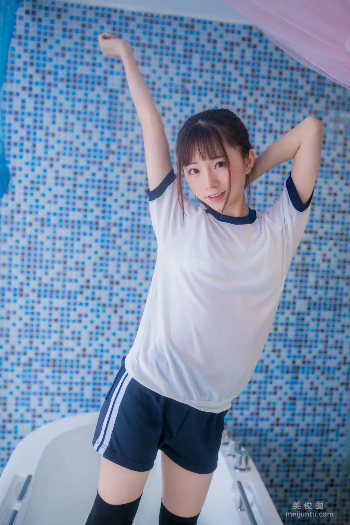 [Cosplay] Kitaro_绮太郎 - 濕身體操服 41