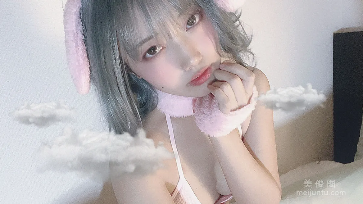 [Cosplay] 切切celia - 兔子内衣 9