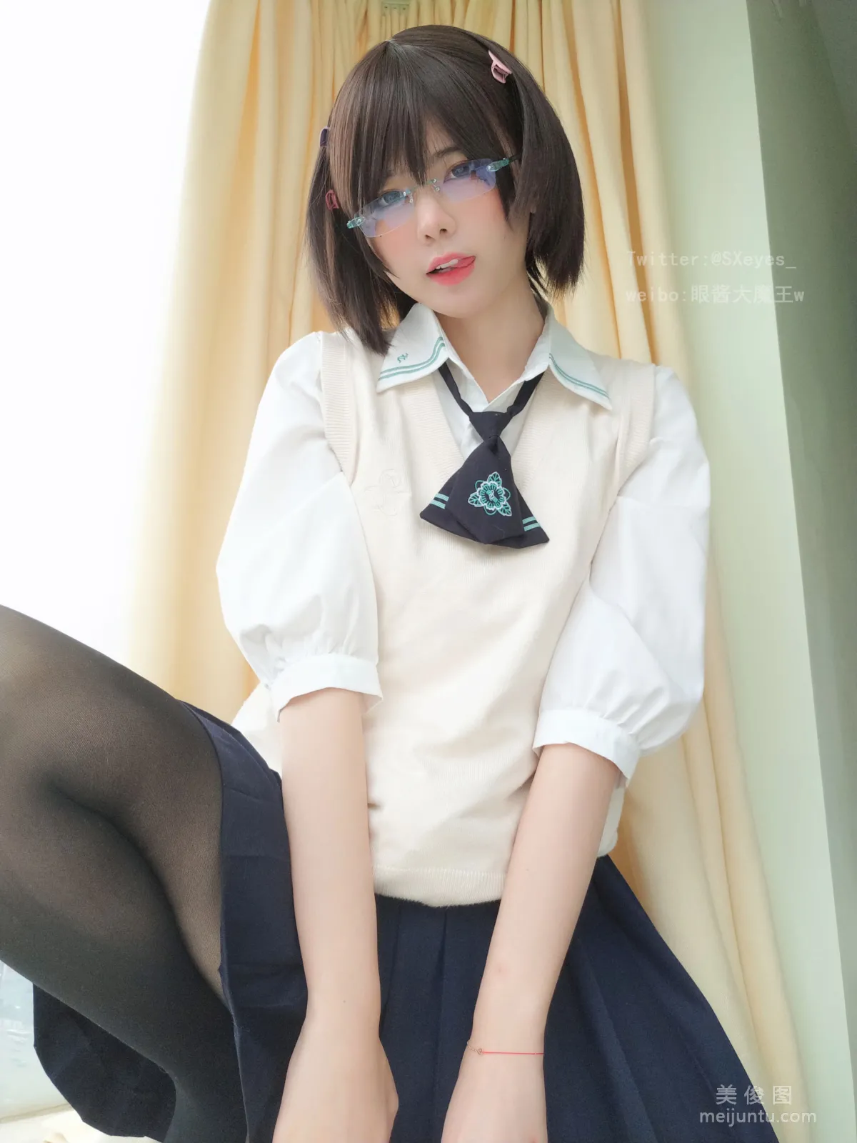 [Cosplay] 眼醬大魔王w - 小學妹 寫真套圖 13