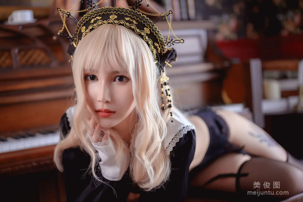 [Cosplay] vams子 - 修女 寫真套圖 33