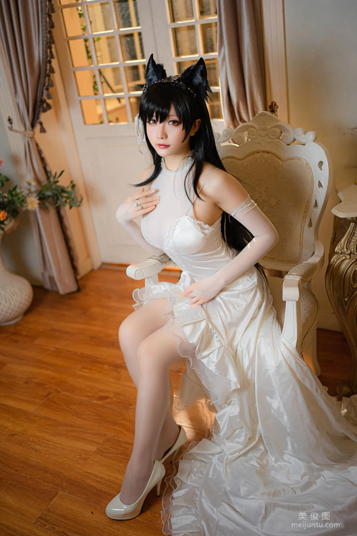 [Cosplay] 星之遲遲 - 愛宕婚紗 寫真套圖 2