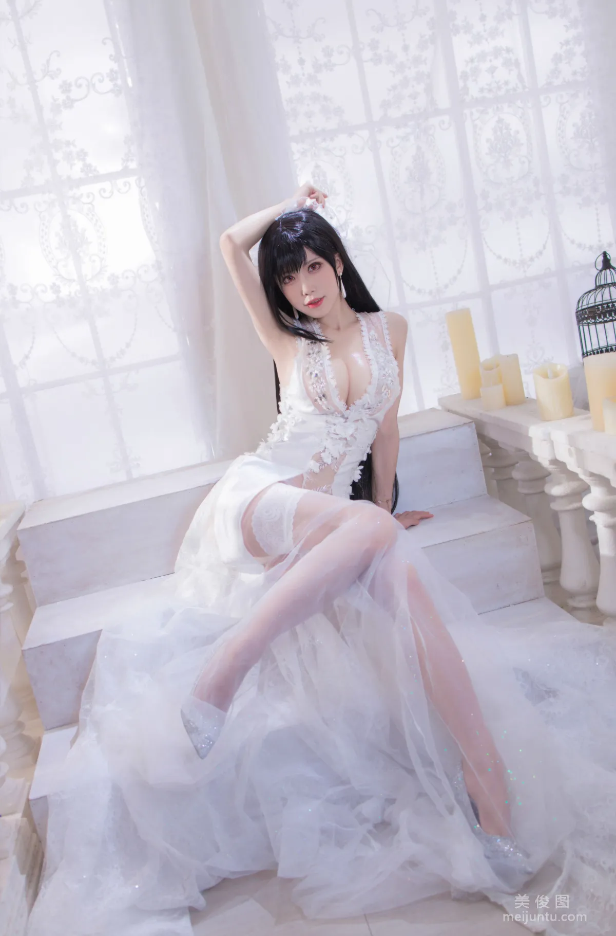 [Cosplay] 水淼aqua - 婚紗 寫真套圖 2