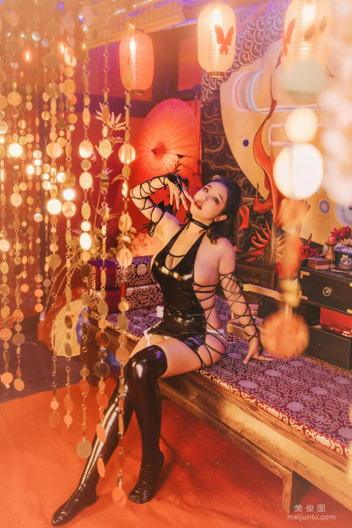 [Cosplay] 穆零Mu0 - 黑胶12