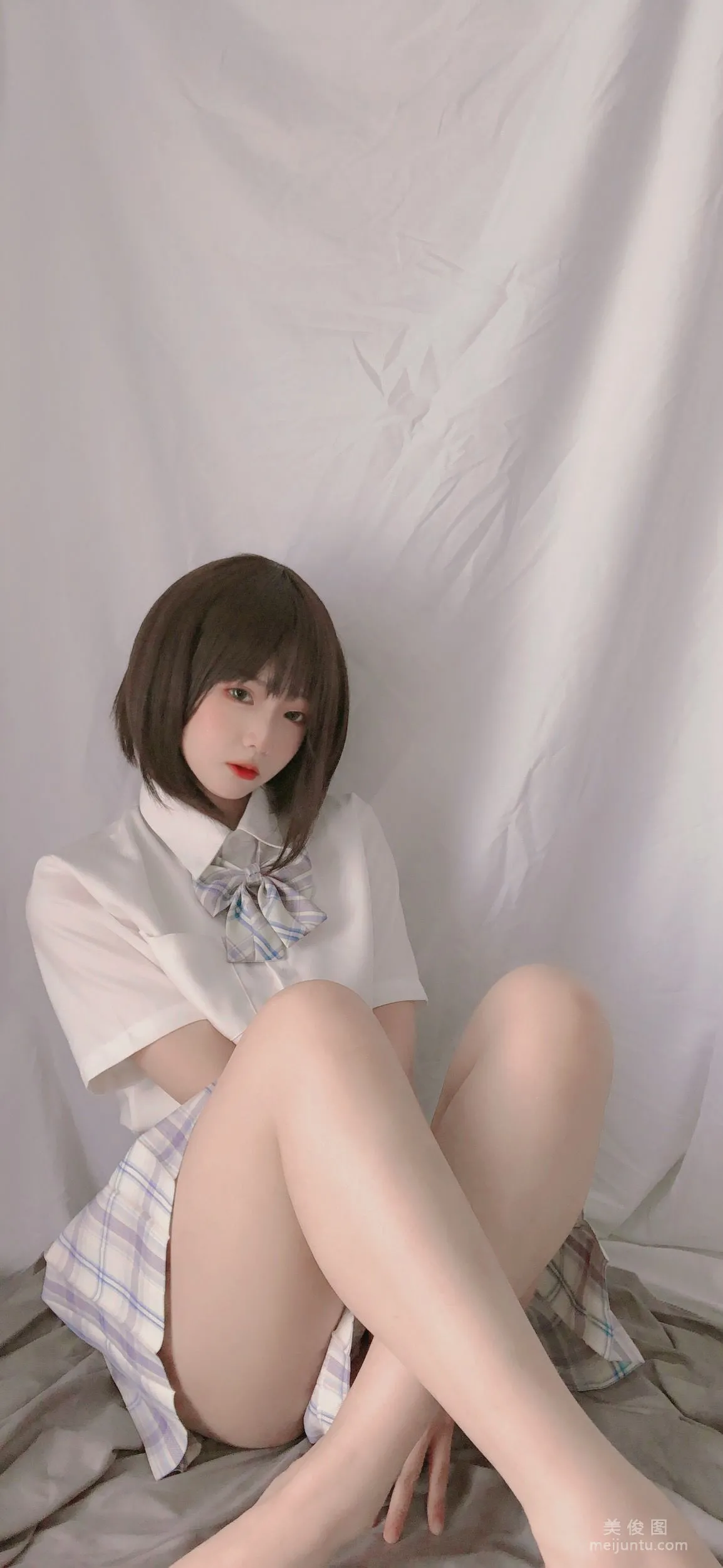 [Cosplay] 萌妹是青水 - 學妹jk 10