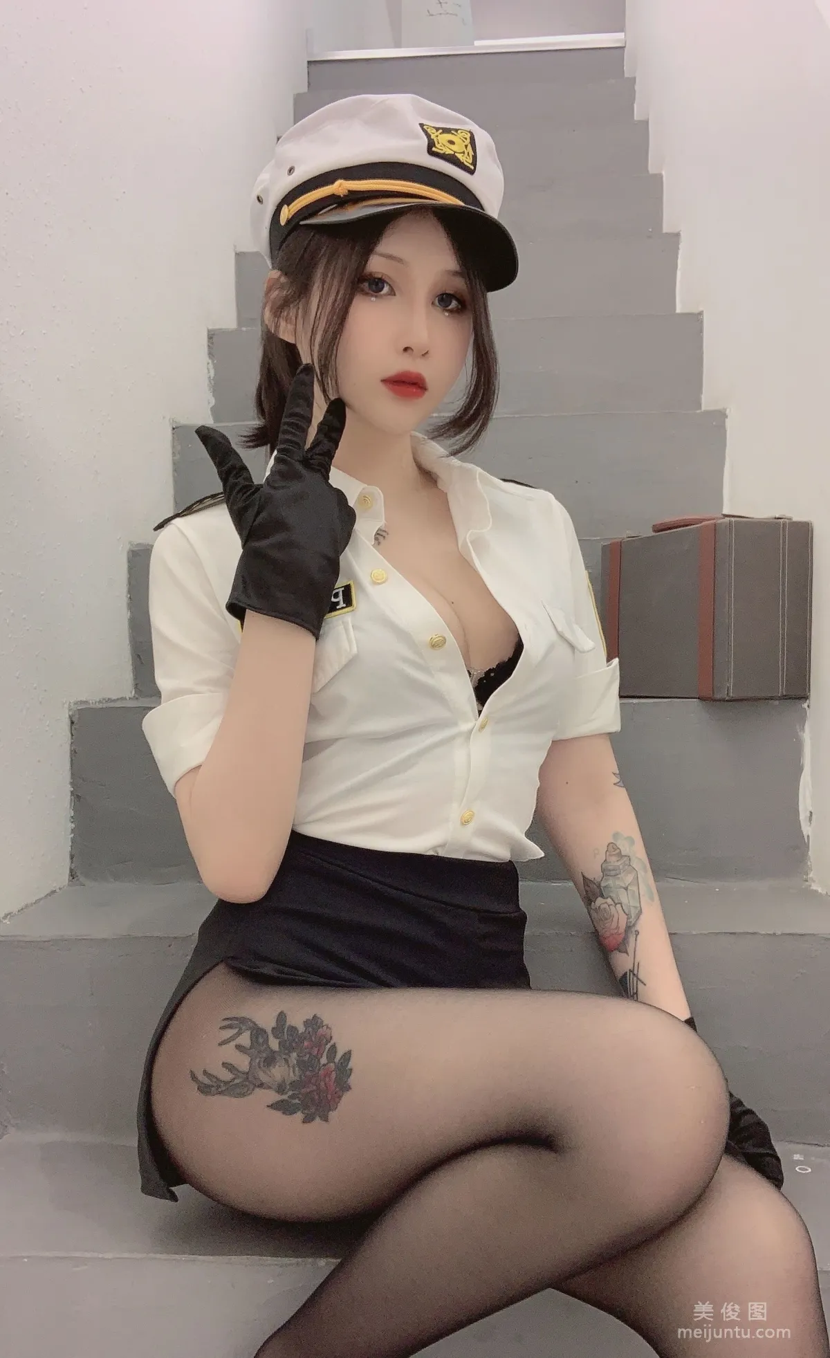 [Cosplay] vams子 - 女警 寫真套圖 2