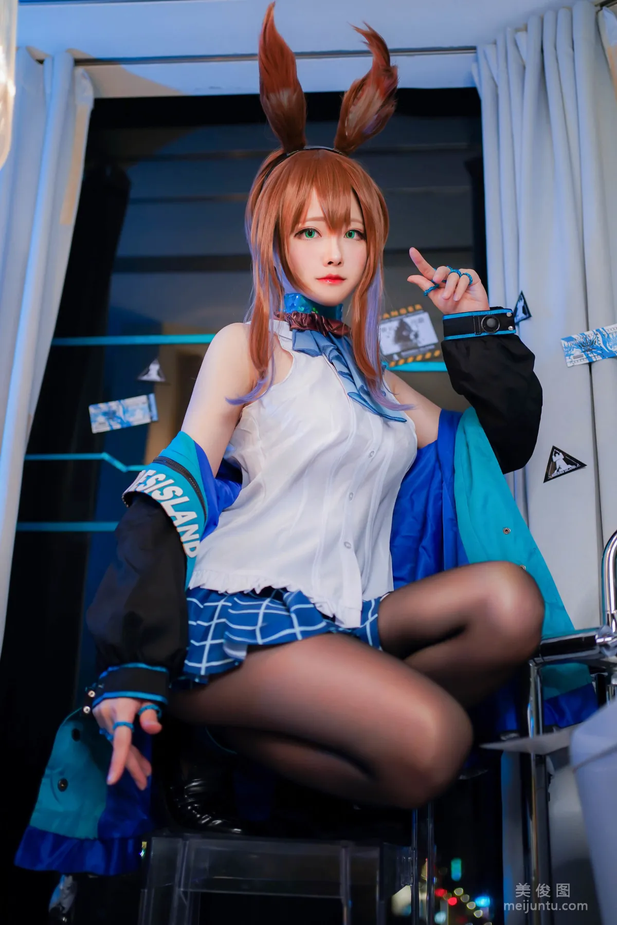 [Cosplay] COS妹子Arty亞緹 - 黑絲兔女郎 4