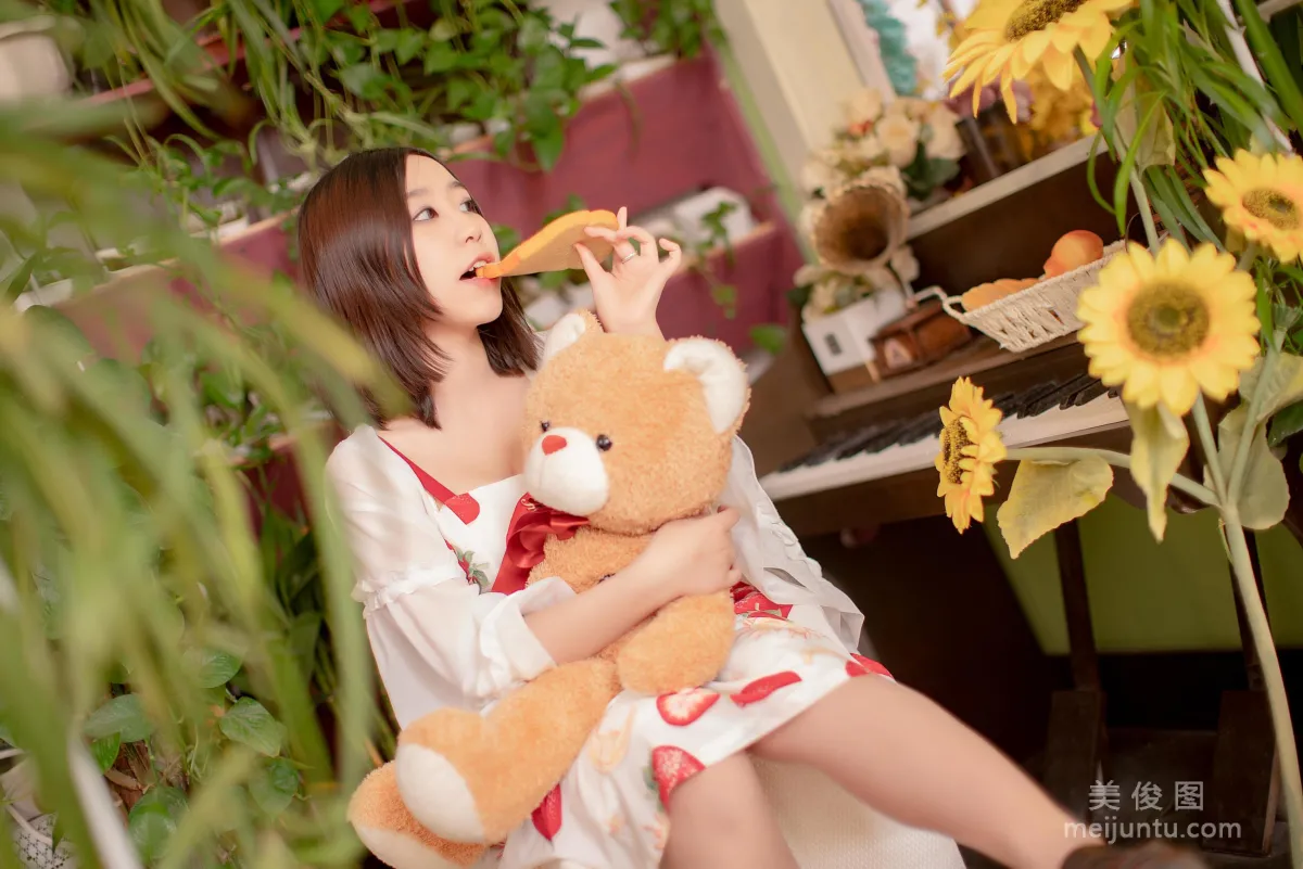 [Cosplay] 动漫博主穆零Mu0 - 小草莓 写真套图6