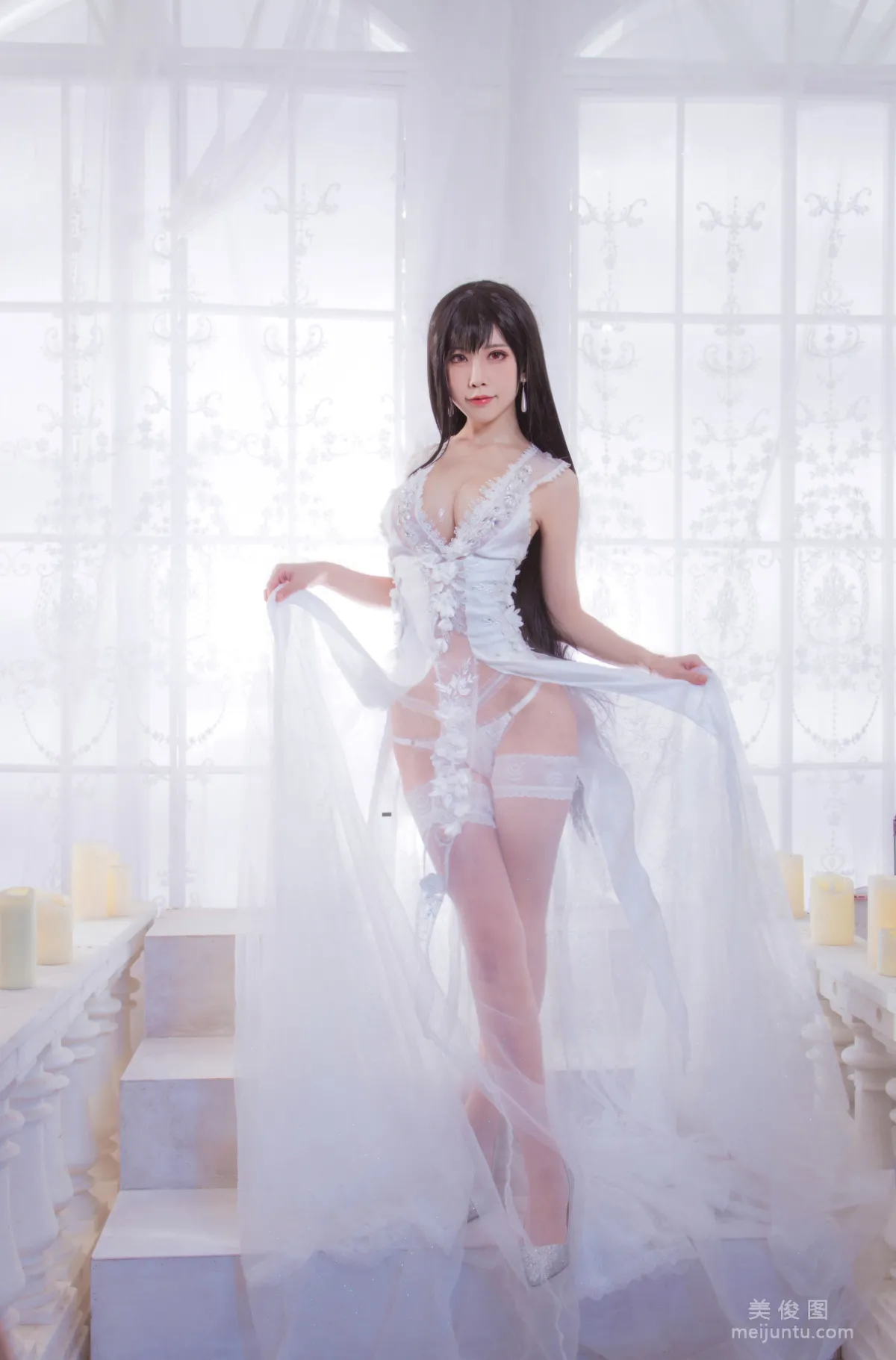 [Cosplay] 水淼aqua - 婚紗 寫真套圖 9