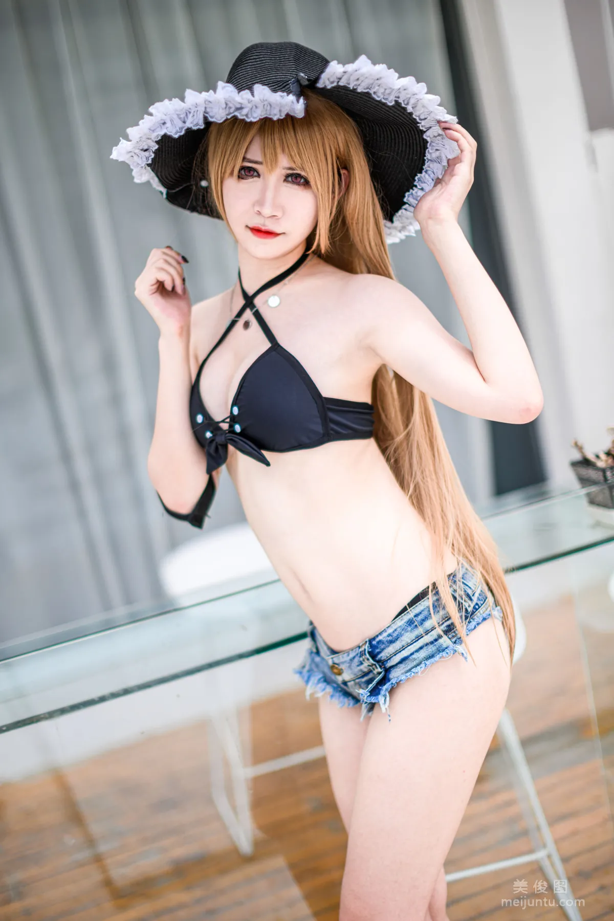 [Cosplay] 阮邑_Fairy - 让巴尔泳装 写真套图24
