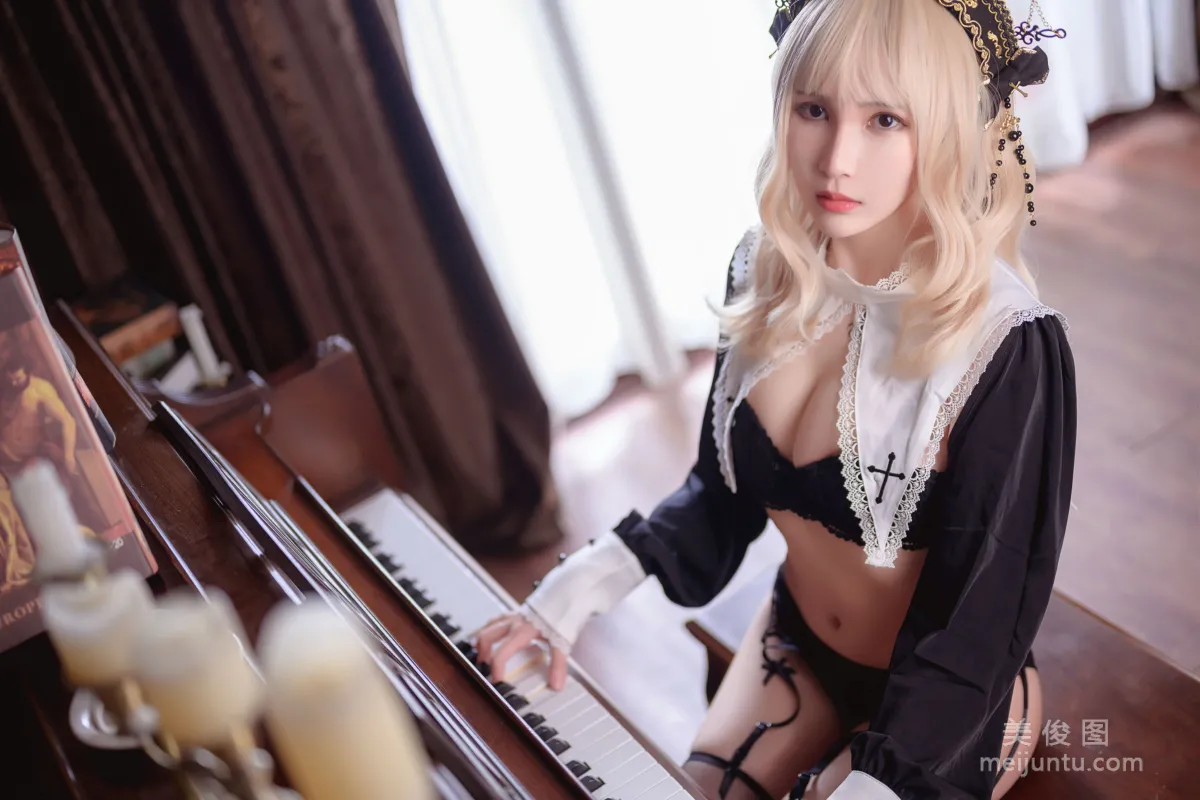 [Cosplay] vams子 - 修女 寫真套圖 34