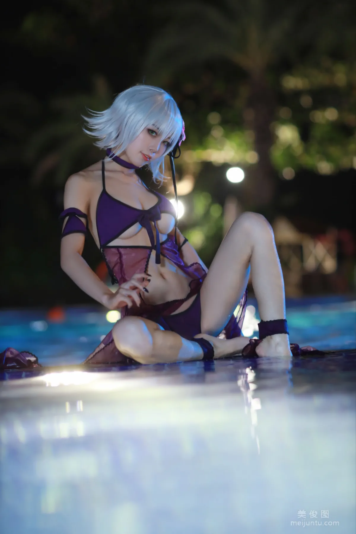 [Cosplay] 動漫博主水淼aqua - 貞德泳裝 寫真套圖 10