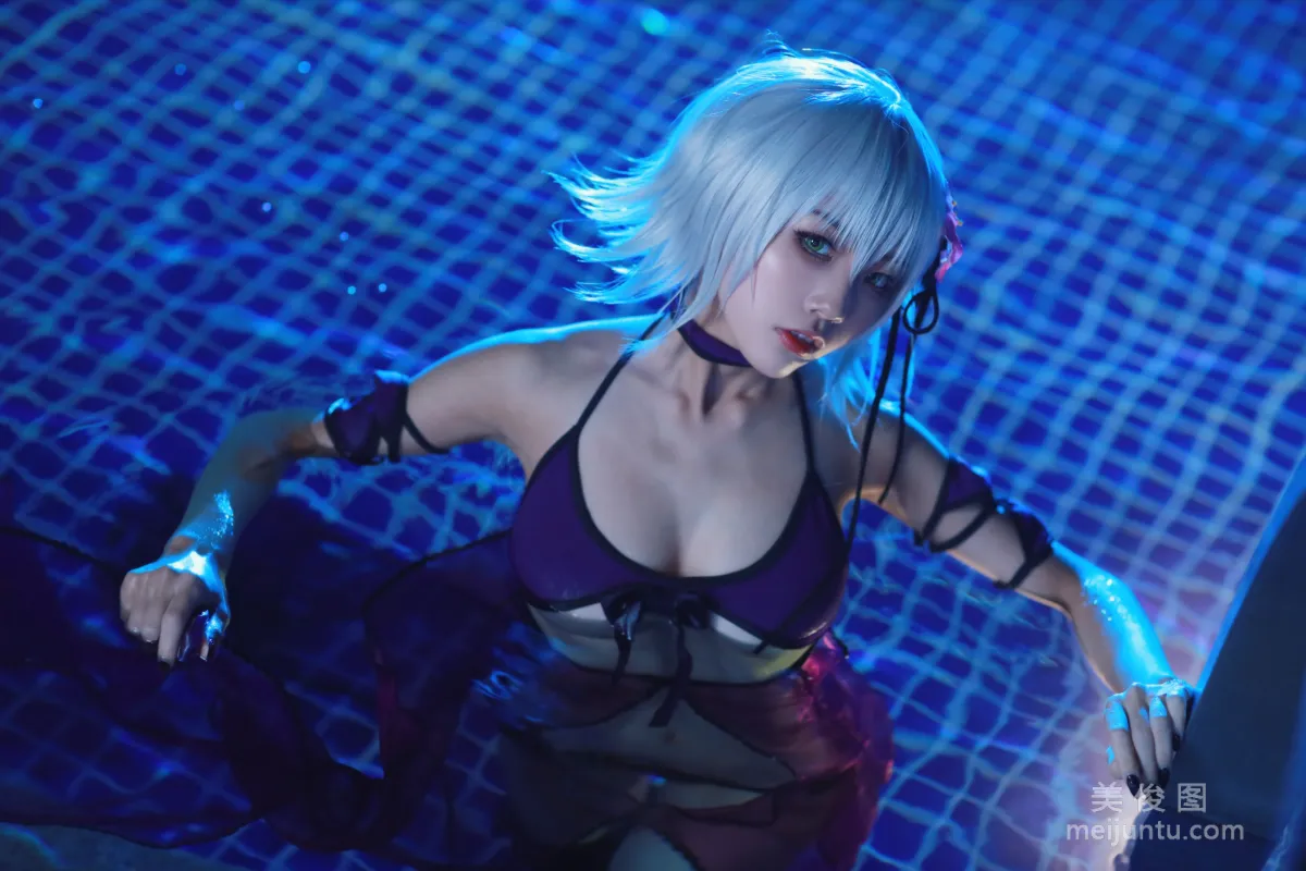 [Cosplay] 動漫博主水淼aqua - 貞德泳裝 寫真套圖 13