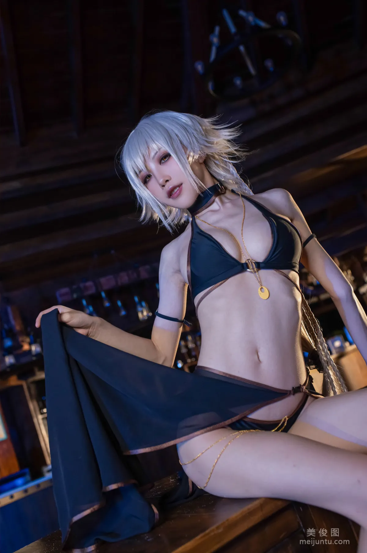 [Cosplay] 動漫博主水淼aqua - 貞德泳裝 寫真套圖 35