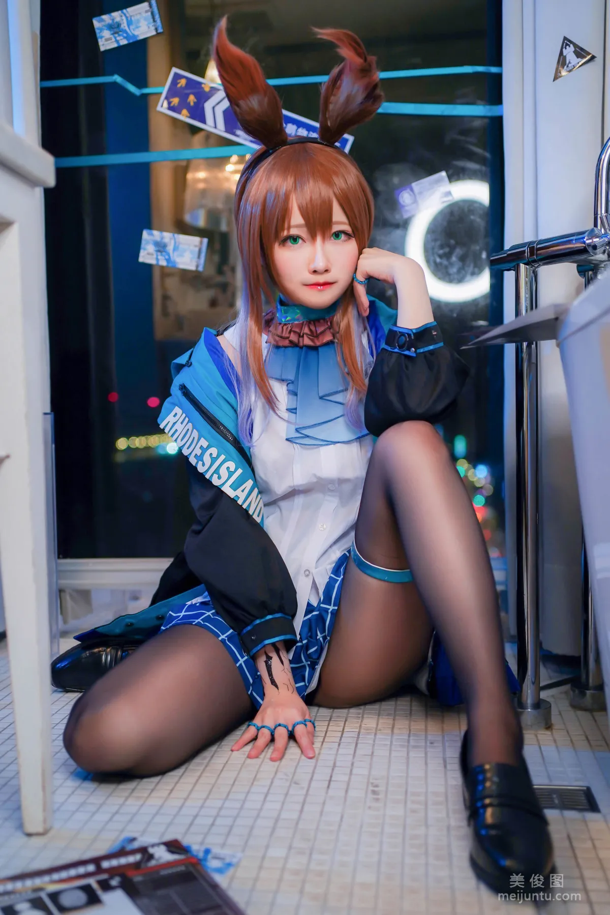 [Cosplay] COS妹子Arty亞緹 - 黑絲兔女郎 9