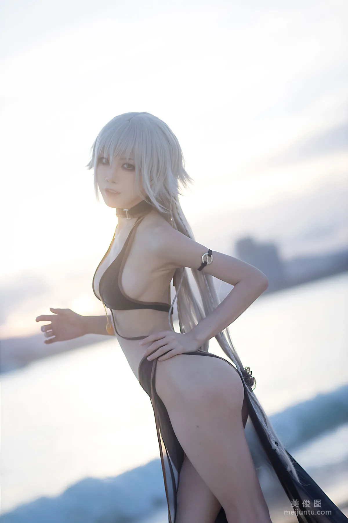[Cosplay] 動漫博主水淼aqua - 貞德泳裝 寫真套圖 18