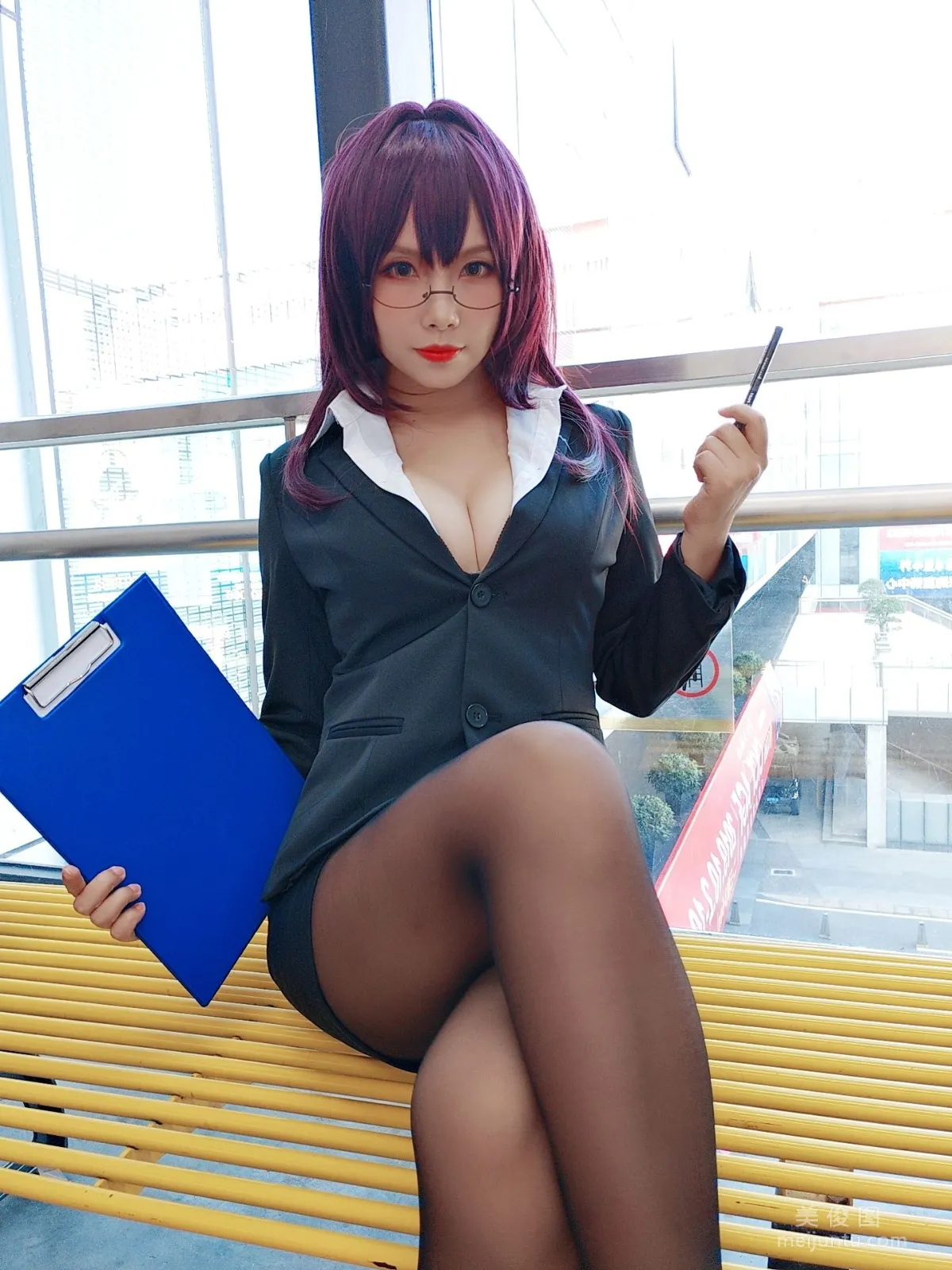 [Cosplay] Neko-薇薇 - 斯卡哈自拍 寫真套圖 4