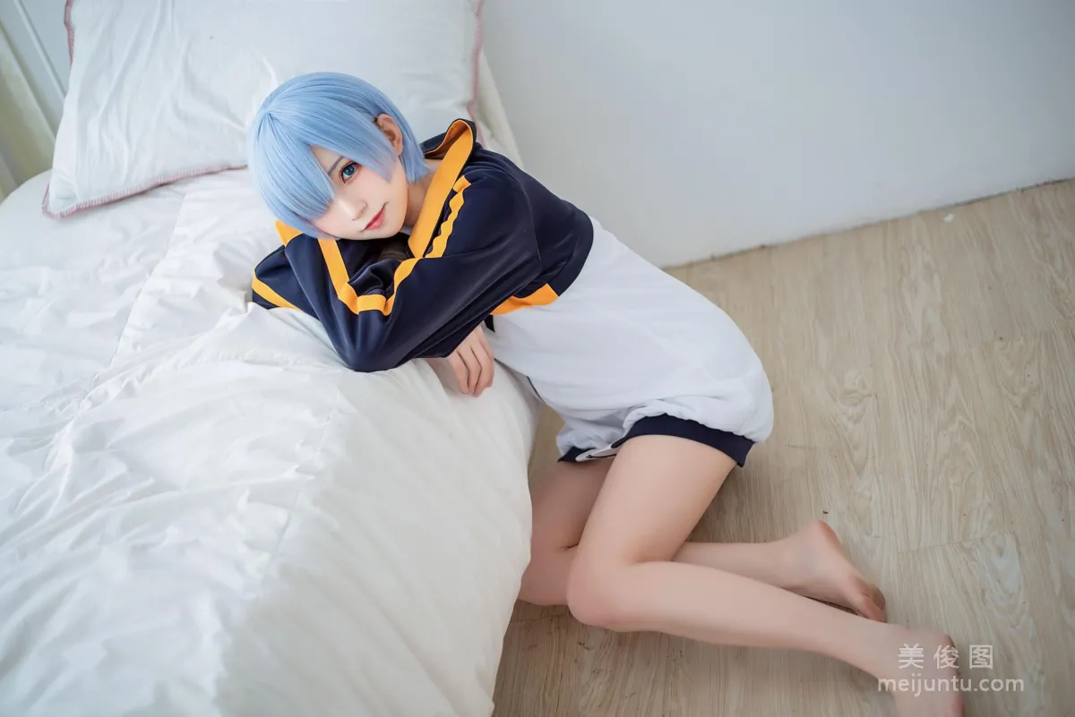 [Cosplay] Kitaro_绮太郎 - 蕾姆运动服4